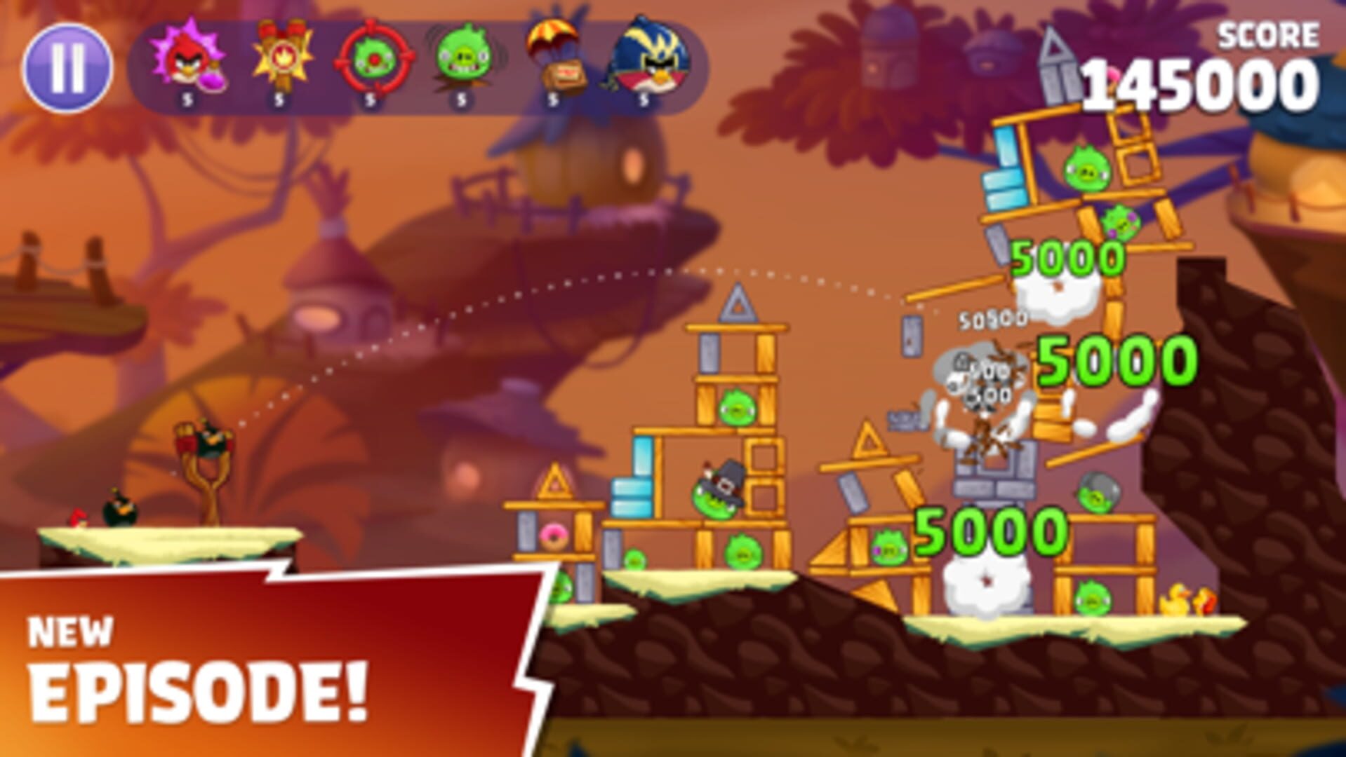 Foto do jogo Angry Birds Reloaded