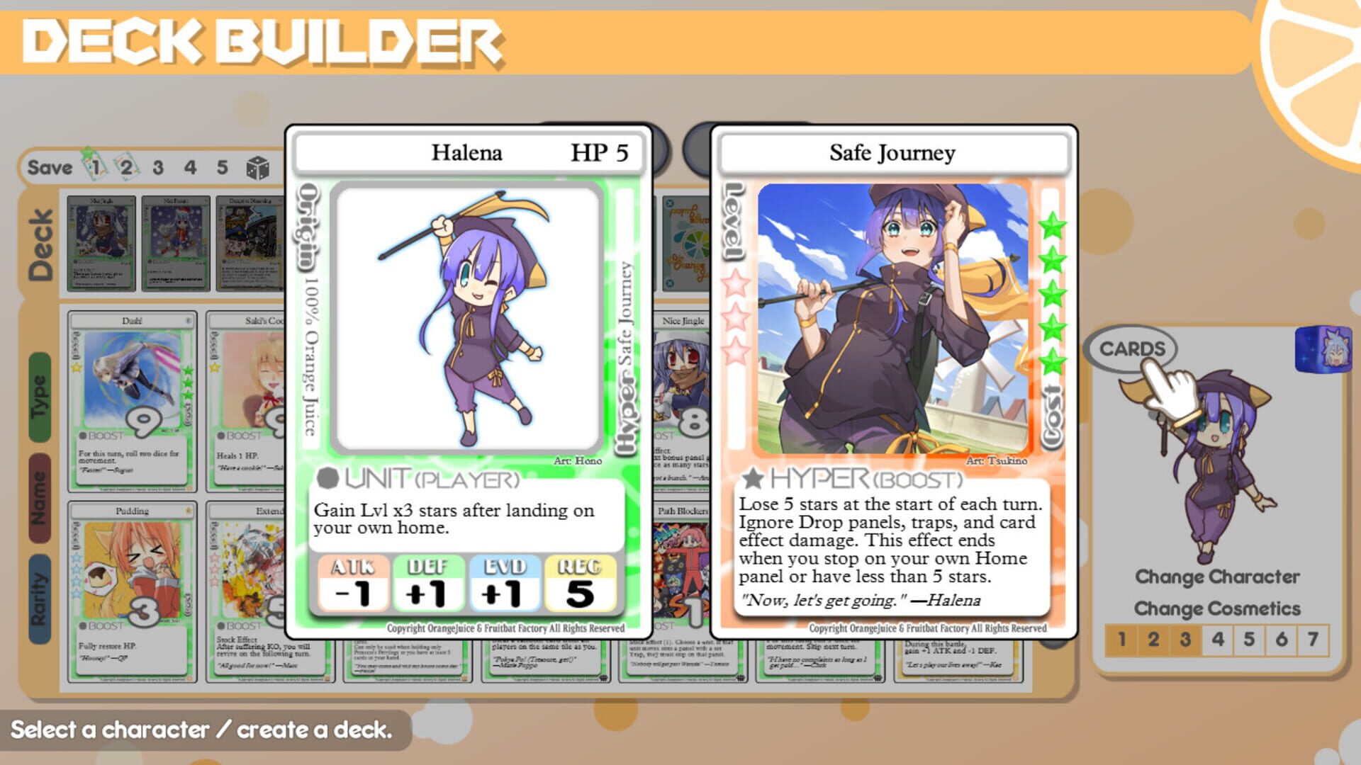 Foto do jogo 100% Orange Juice: Halena & Cook Character Pack