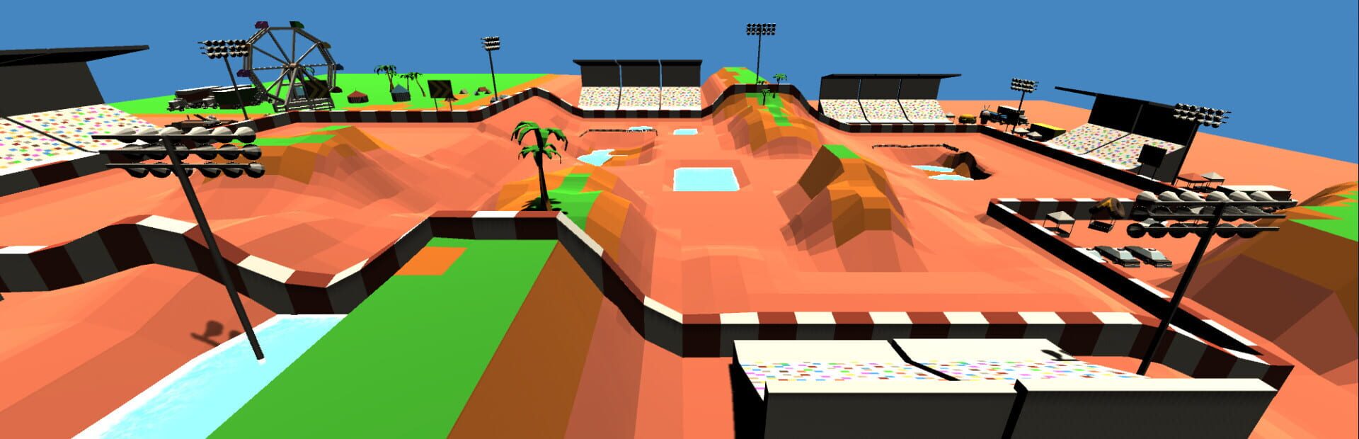 Foto do jogo Super Dirt Racers
