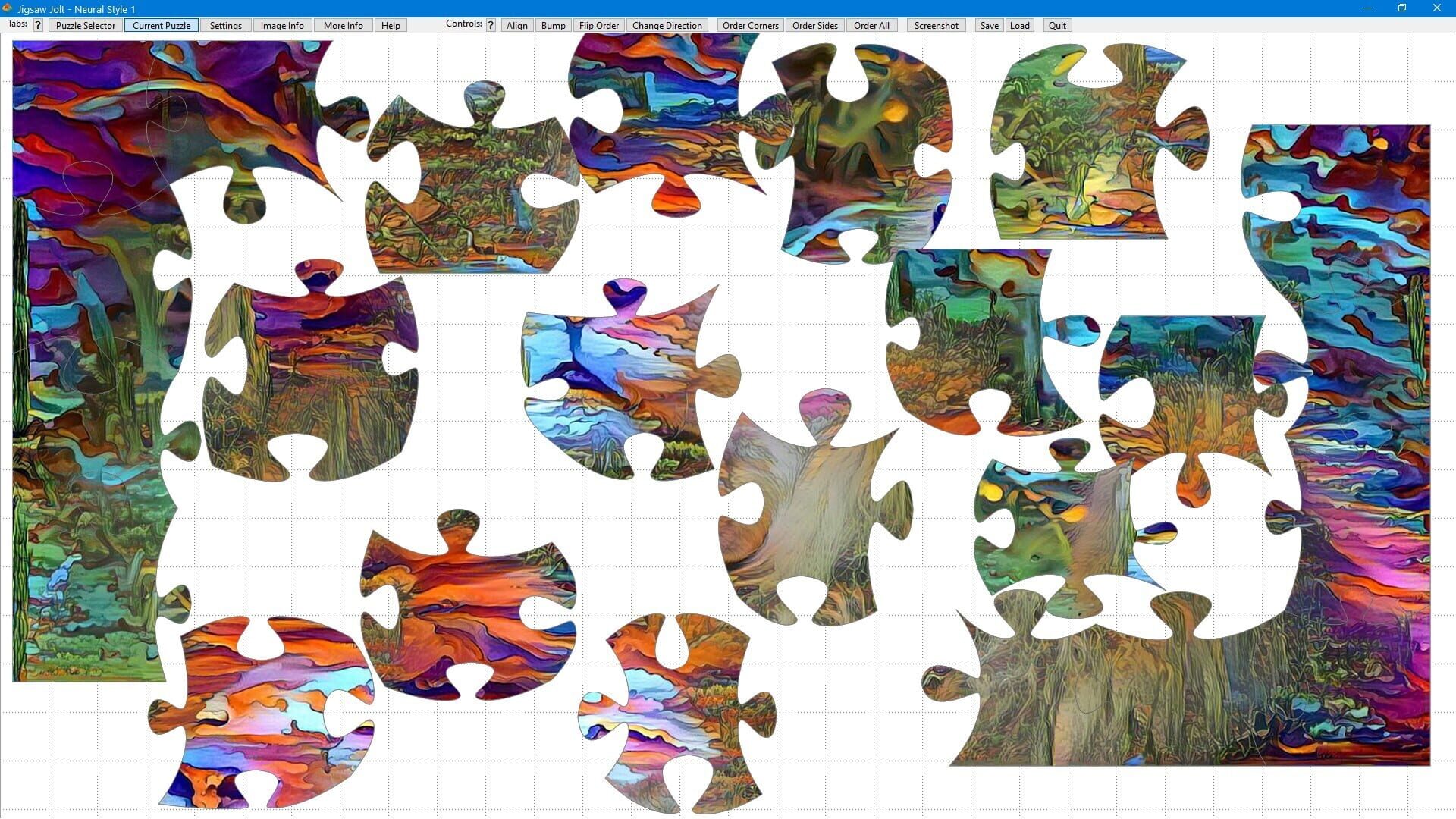 Foto do jogo Jigsaw Jolt: Neural Style 1