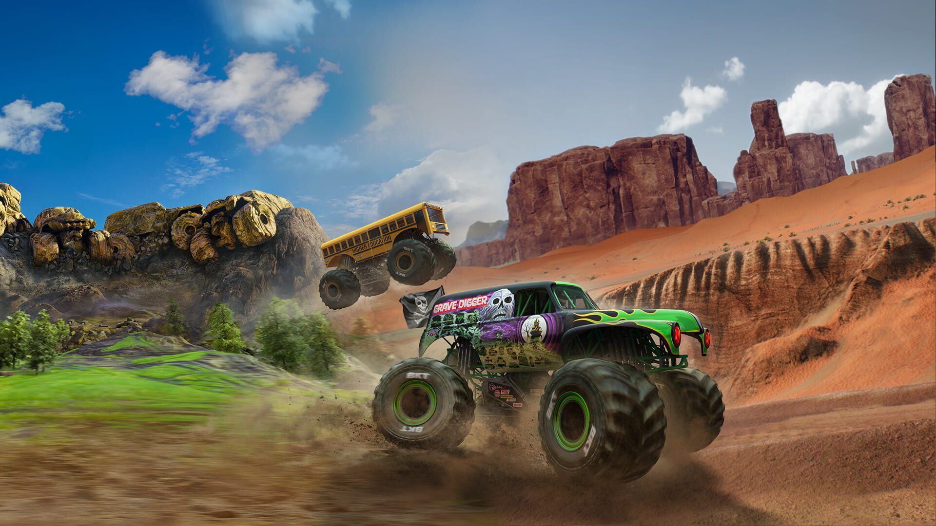Foto do jogo Monster Jam Steel Titans Power Out Bundle
