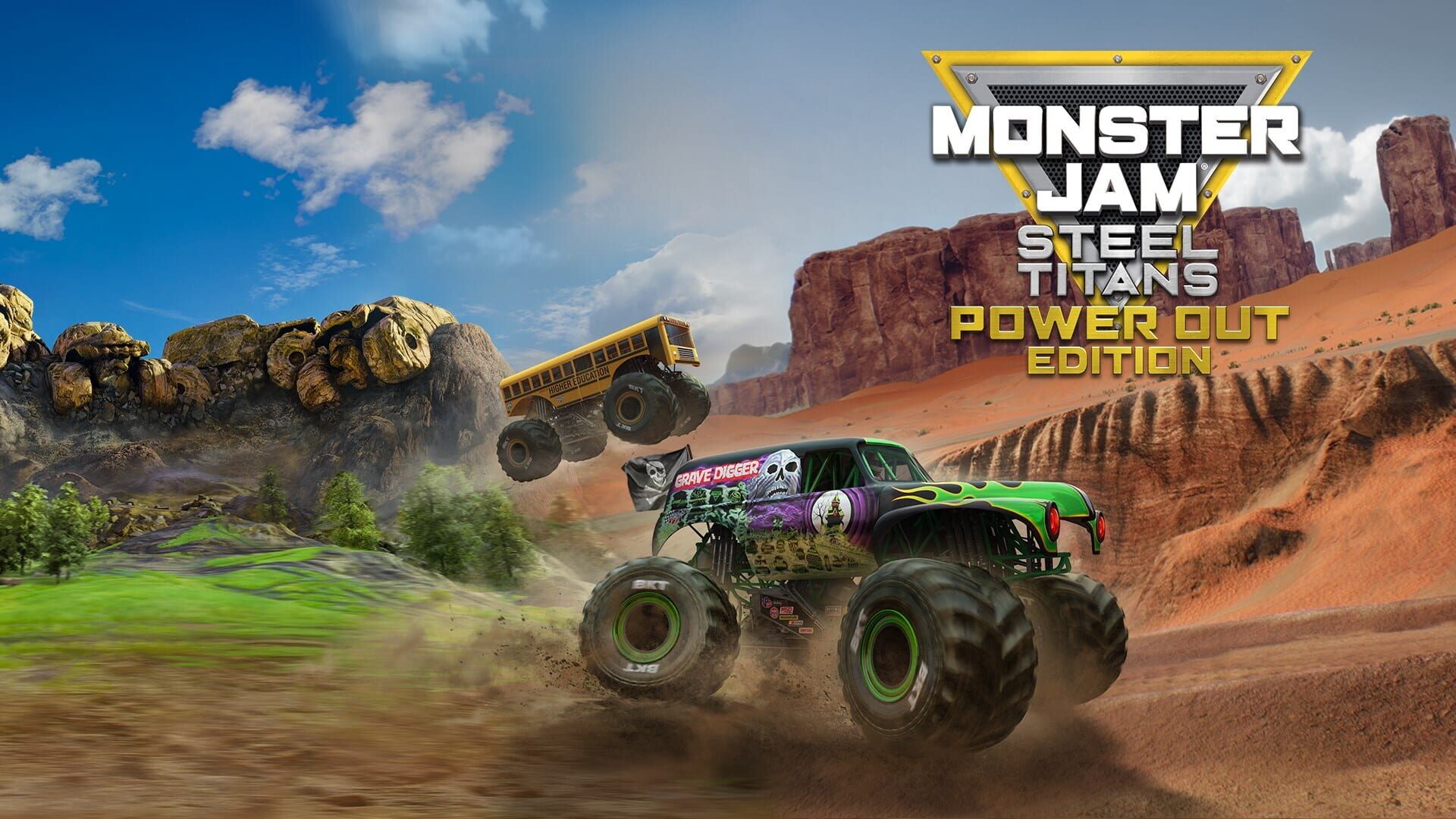 Foto do jogo Monster Jam Steel Titans Power Out Bundle