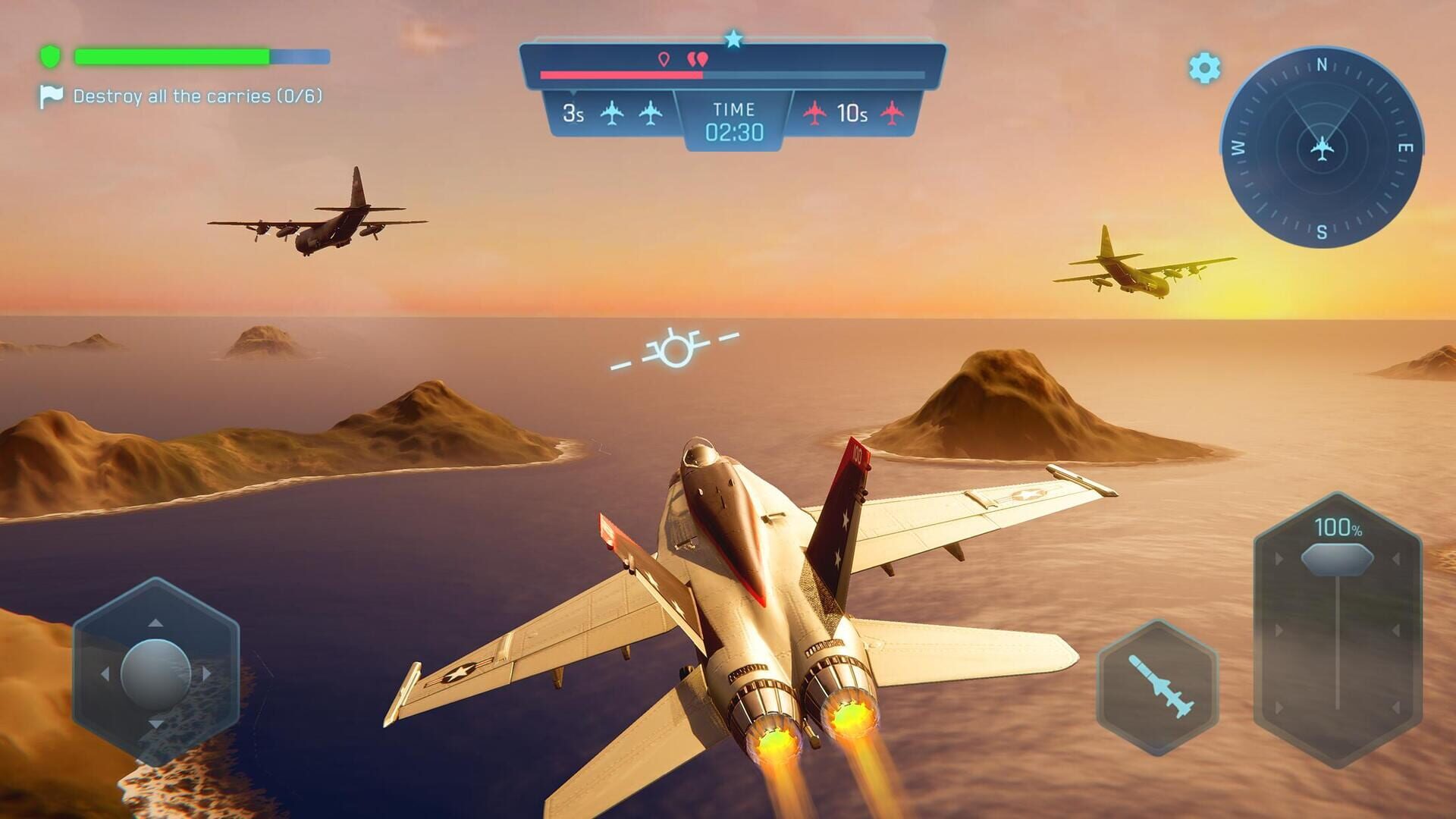 Foto do jogo Sky Warriors: Blazing Clouds