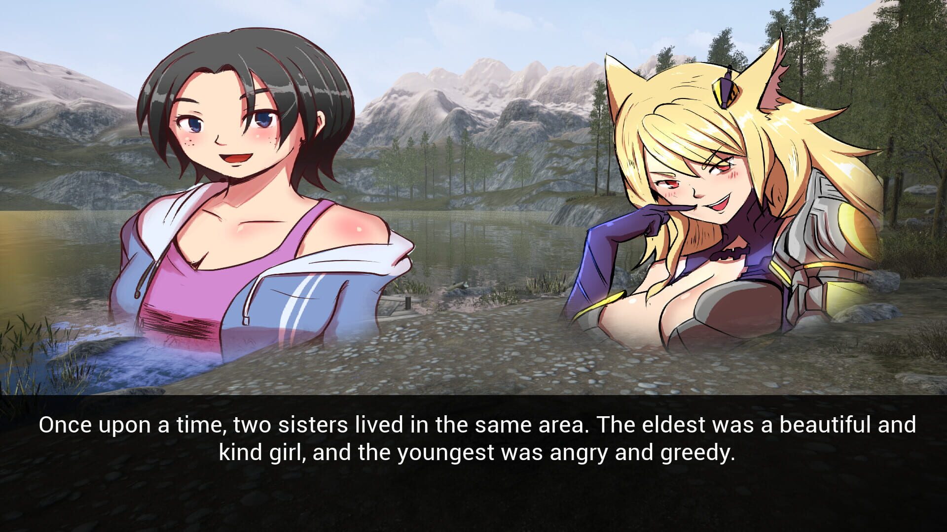 Foto do jogo Visual Novel Sisters