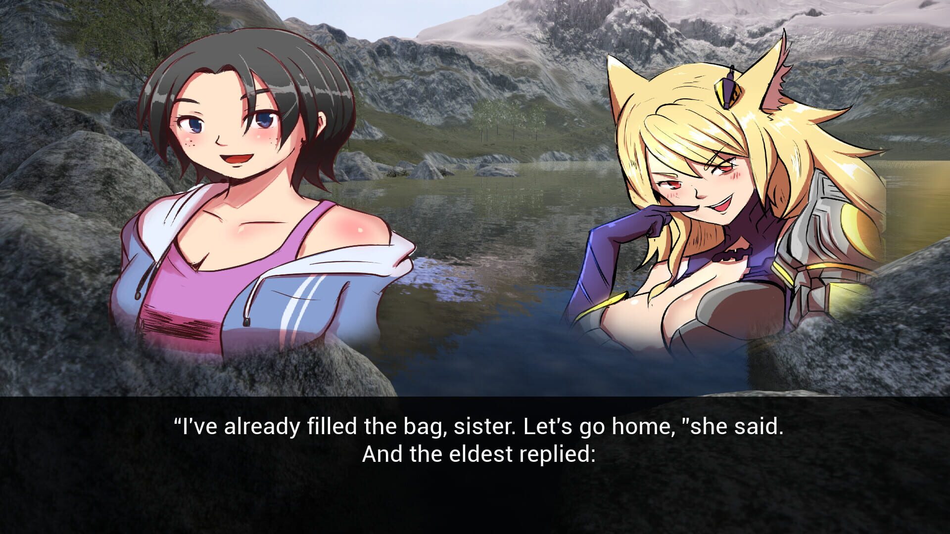 Foto do jogo Visual Novel Sisters