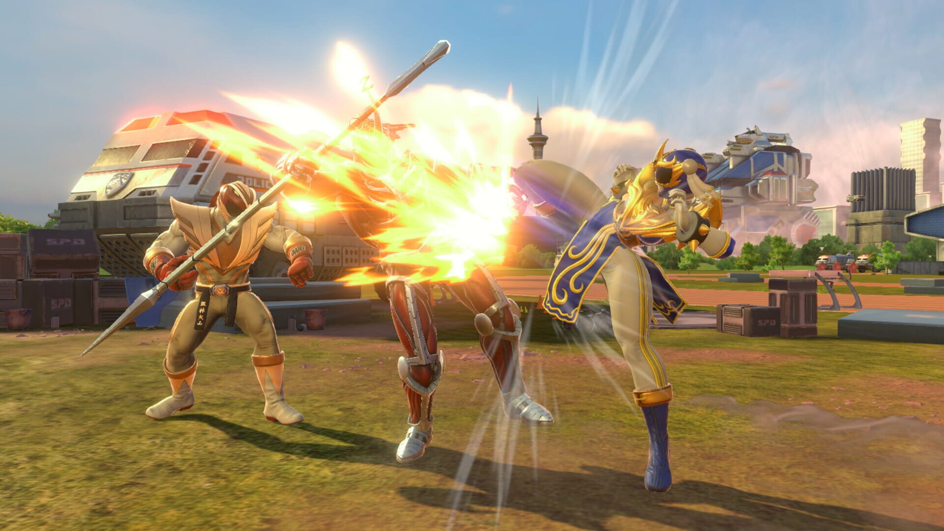 Foto do jogo Power Rangers: Battle for the Grid - Chun-Li Blue Phoenix Ranger