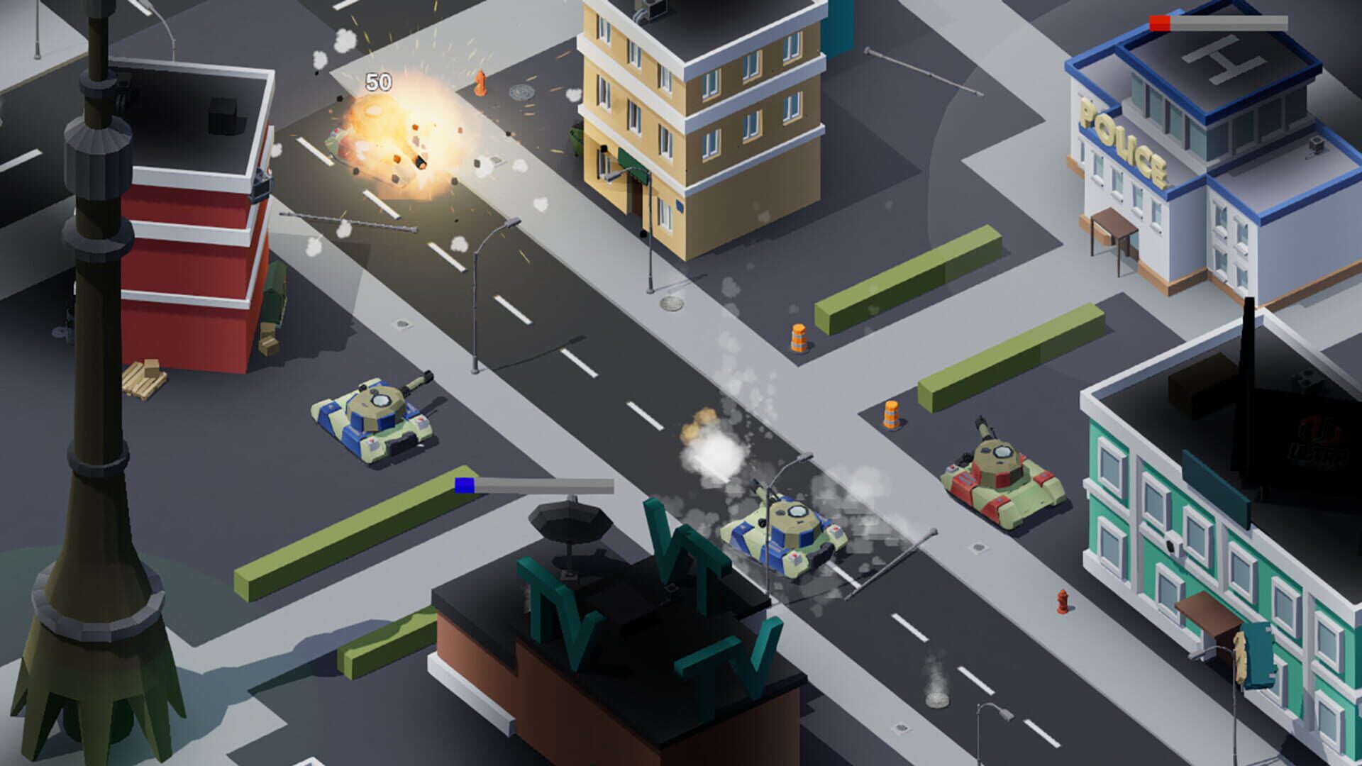 Foto do jogo Tank Rampage
