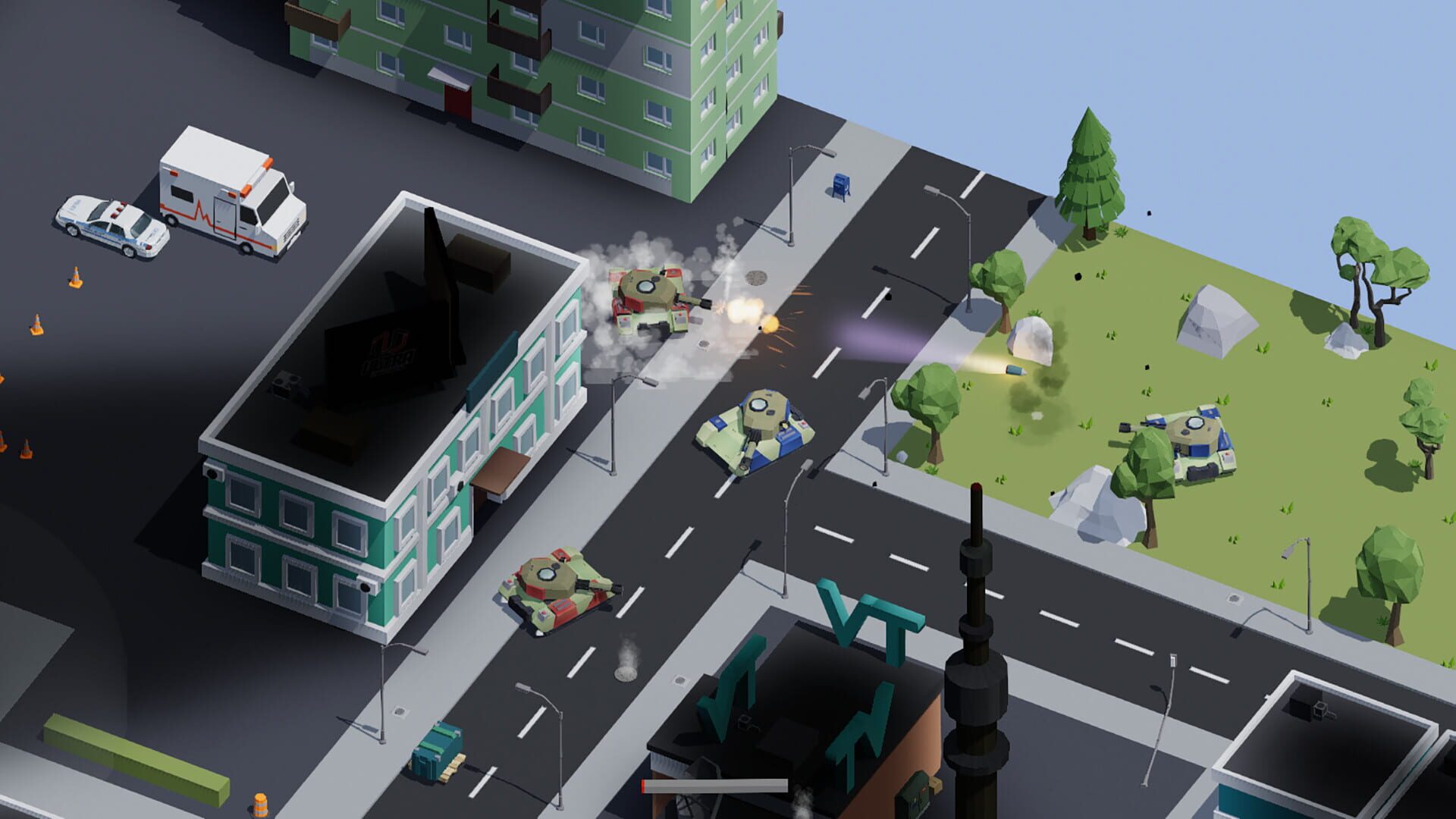Foto do jogo Tank Rampage