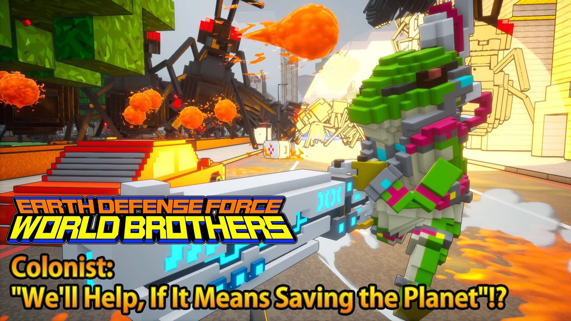 Foto do jogo Earth Defense Force: World Brothers - Colonist: "We'll Help, If It Means Saving the Planet"!?