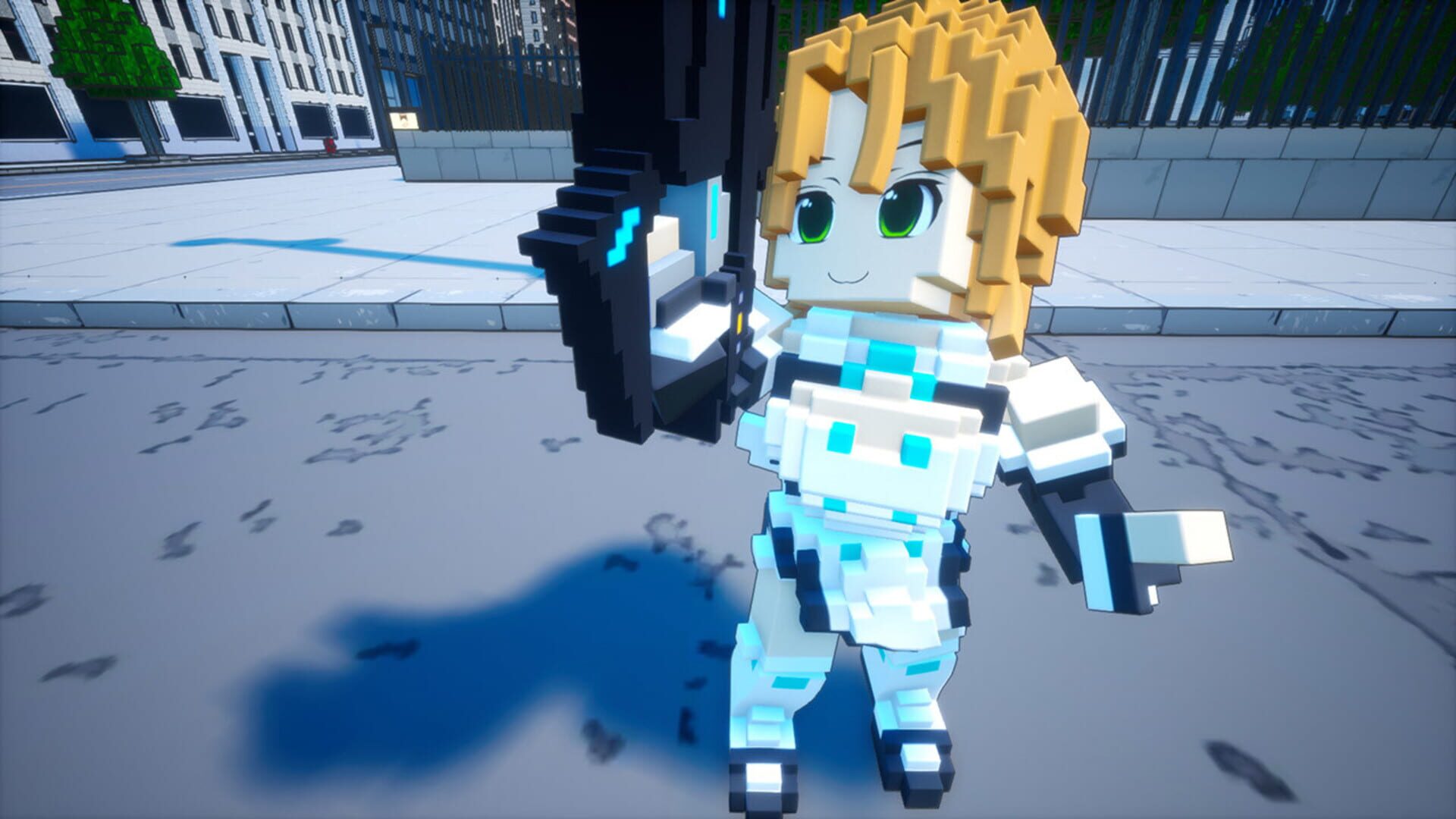 Foto do jogo Earth Defense Force: World Brothers - Additional Character: Riho Futaba, Classic Hostess Costume