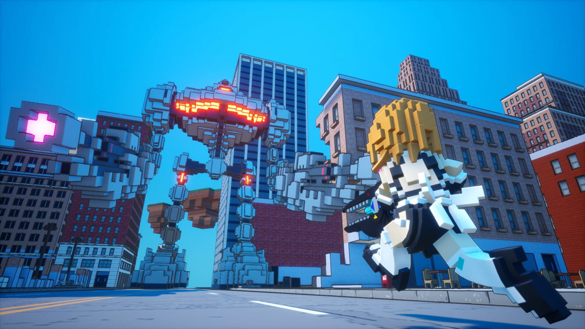 Foto do jogo Earth Defense Force: World Brothers - Additional Character: Riho Futaba, Classic Hostess Costume