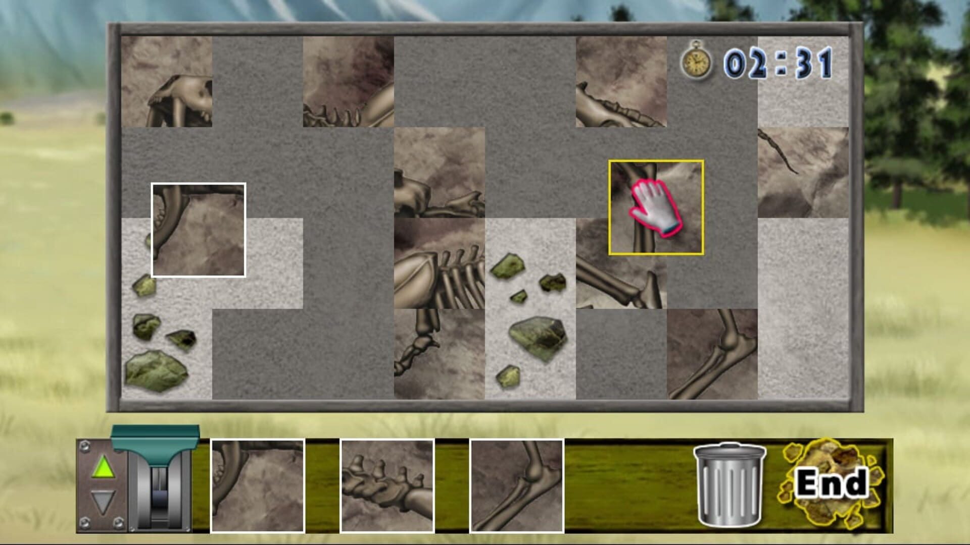 Foto do jogo Prehistoric Life Puzzles