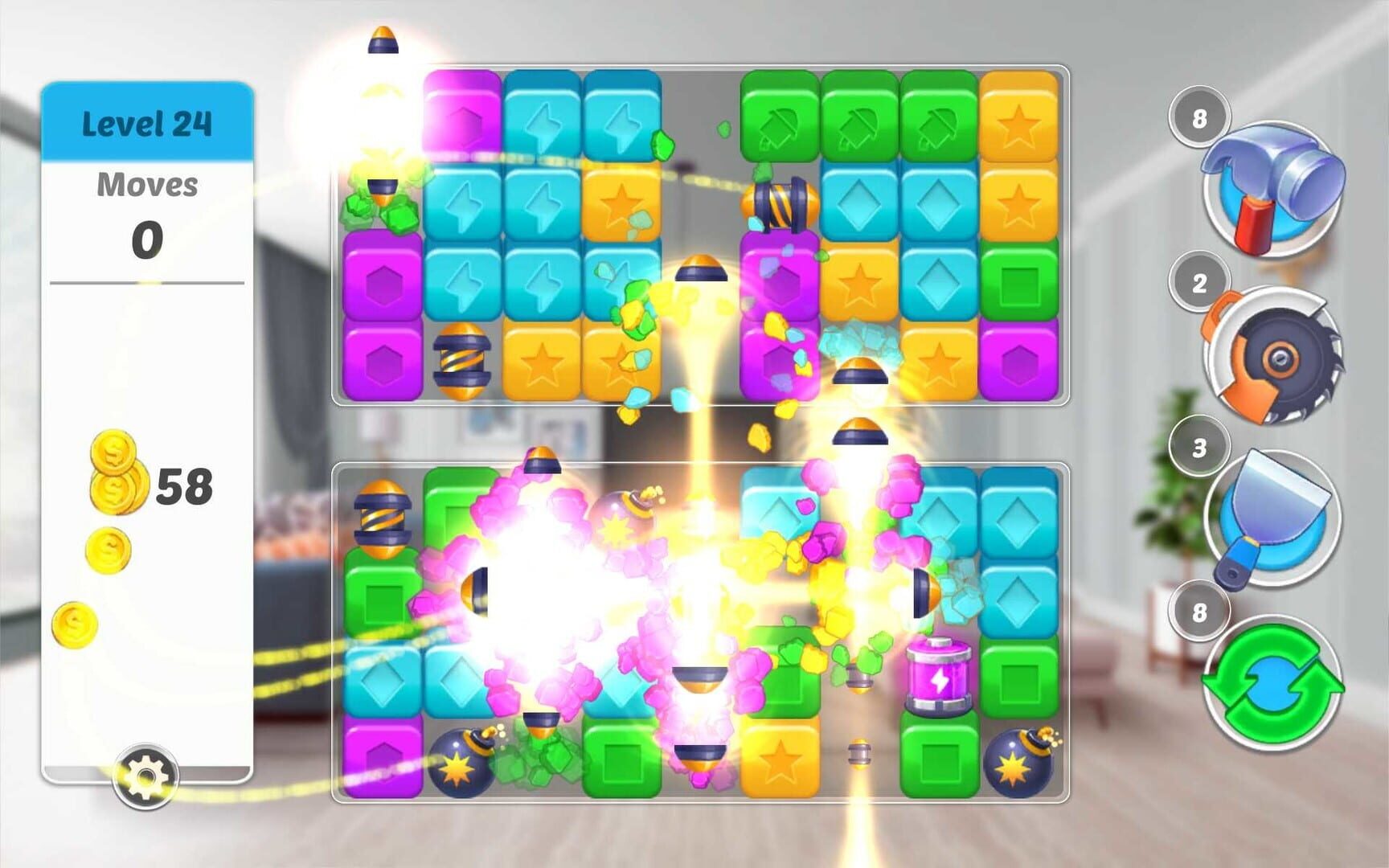 Foto do jogo Home Designer: Makeover Blast