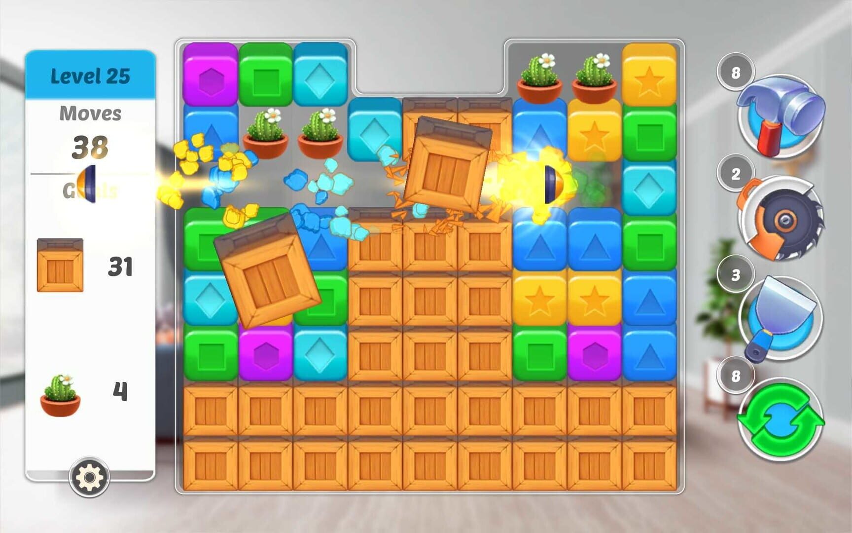 Foto do jogo Home Designer: Makeover Blast