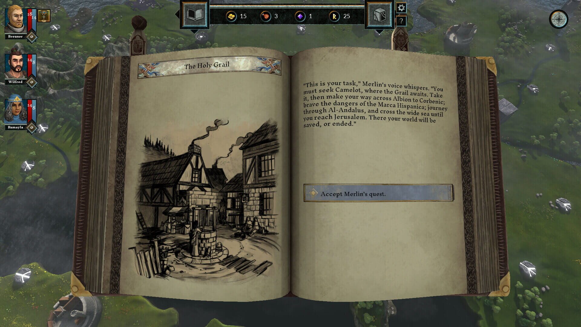 Foto do jogo The Hand of Merlin: Deluxe Edition