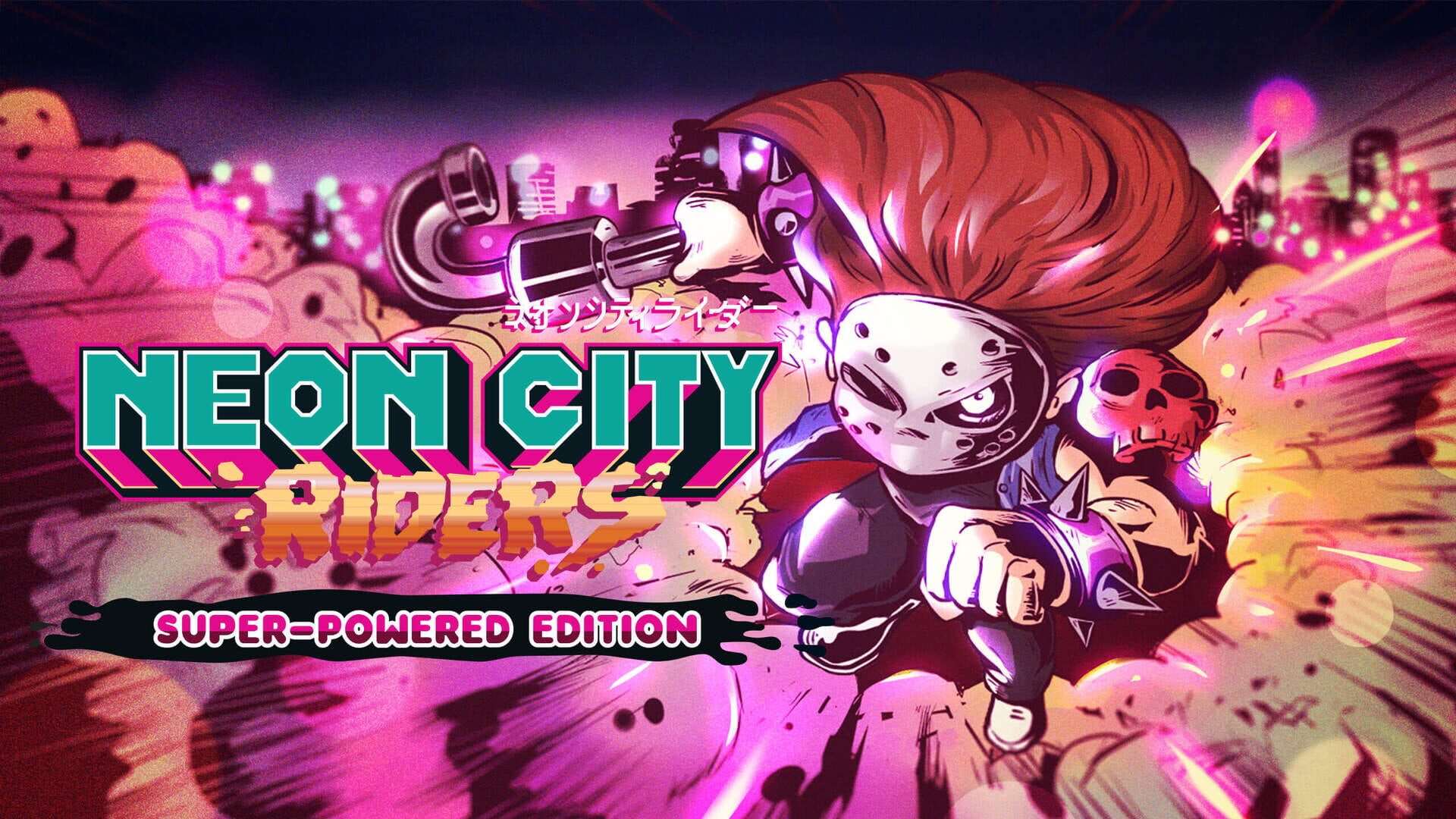 Foto do jogo Neon City Riders: Super-Powered Edition