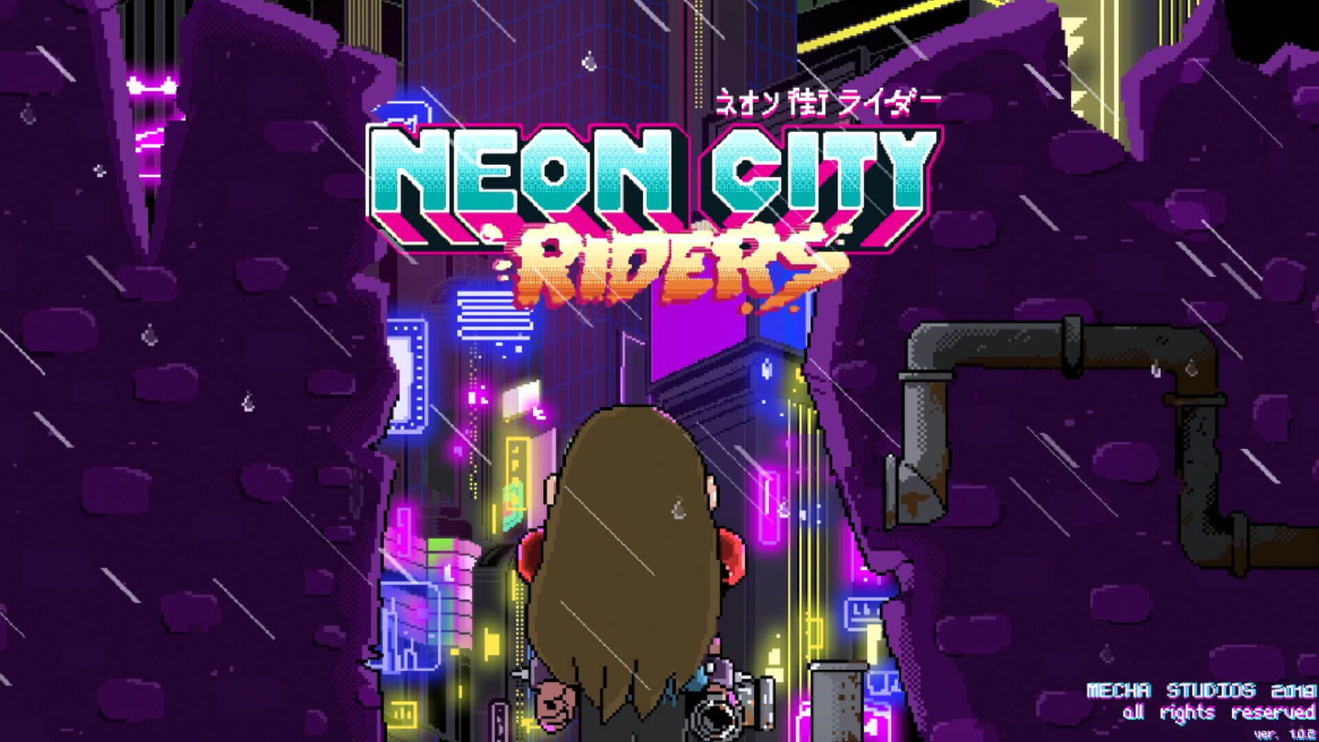 Foto do jogo Neon City Riders: Super-Powered Edition
