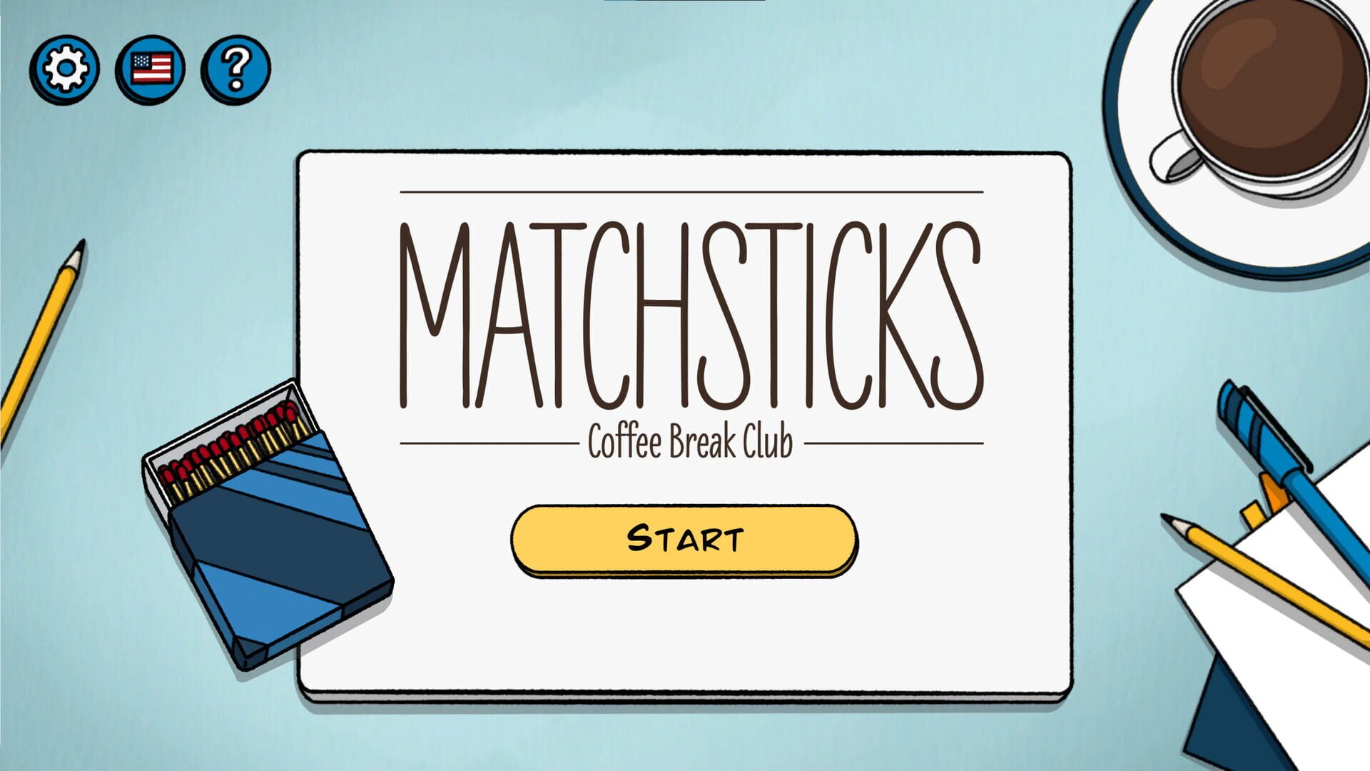 Foto do jogo Matchsticks: Coffee Break Club