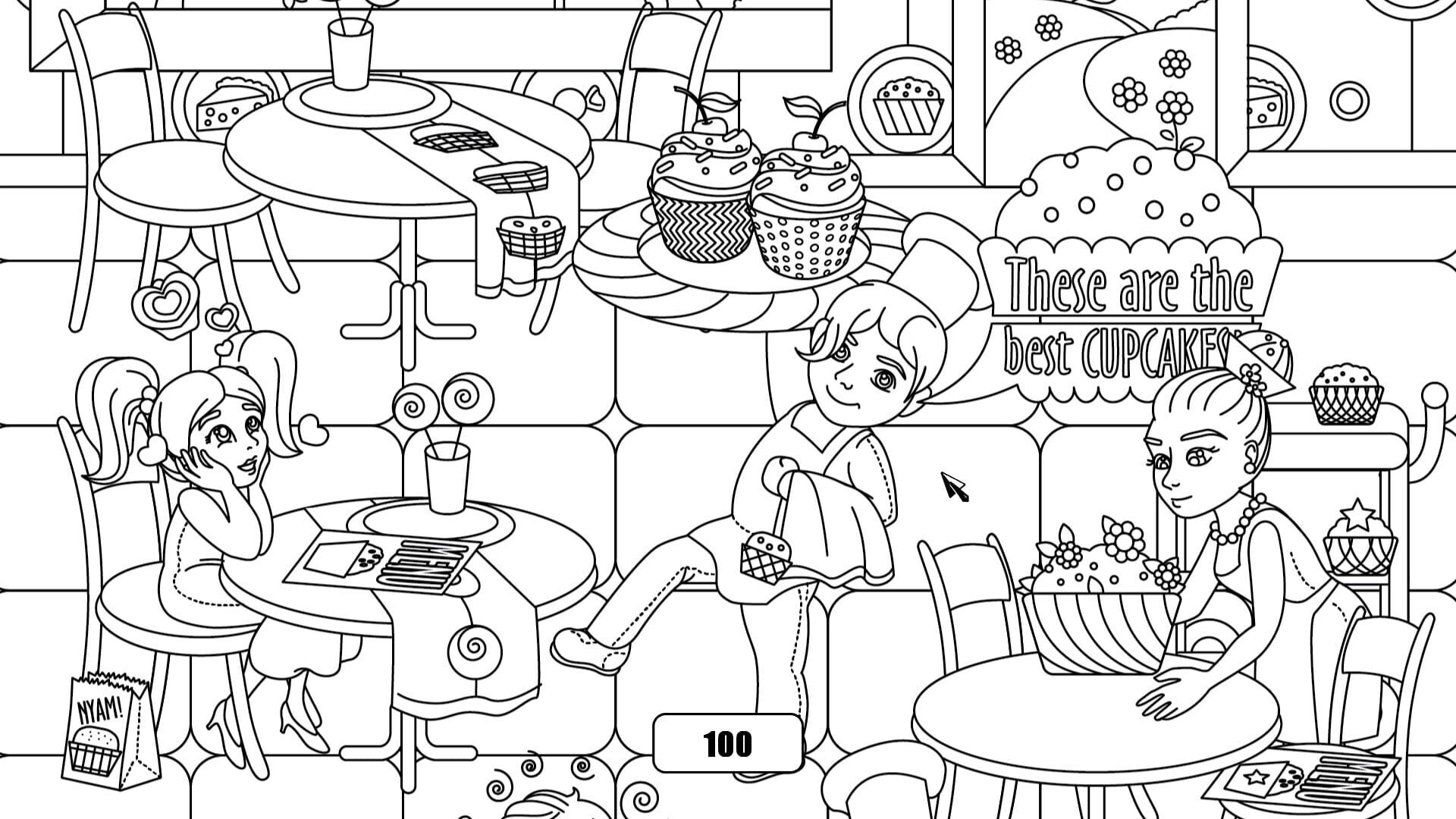 Foto do jogo 100 Hidden Cupcakes