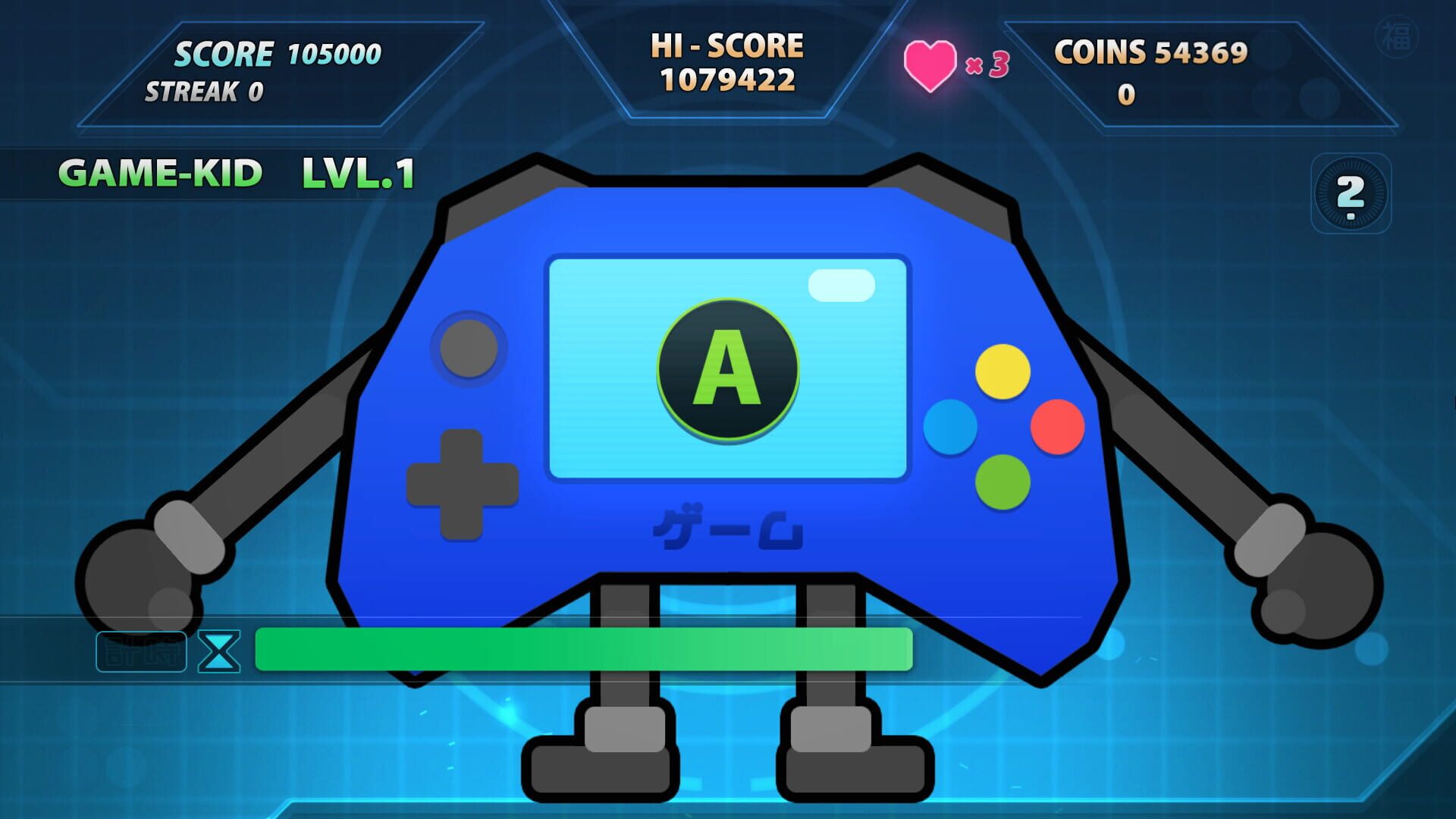 Foto do jogo Game-Kun: Input Challenge