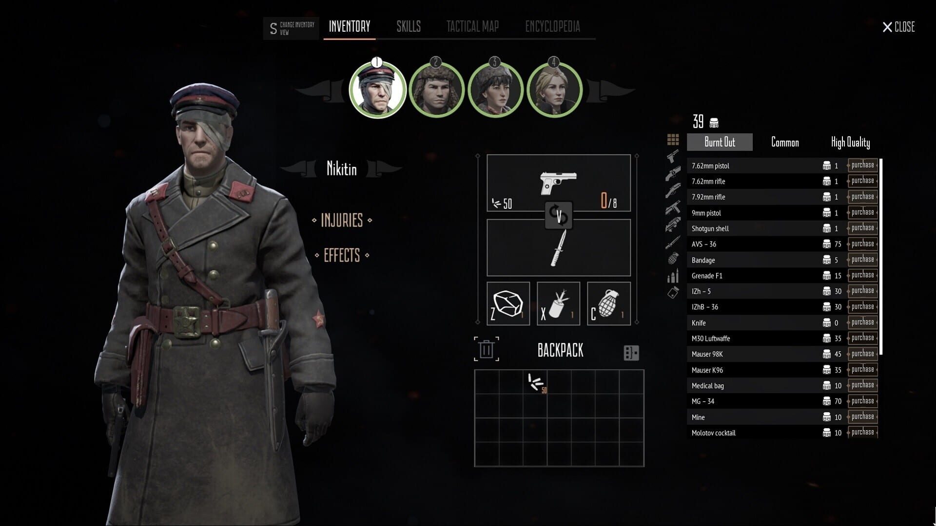 Foto do jogo Partisans 1941: Back Into Battle