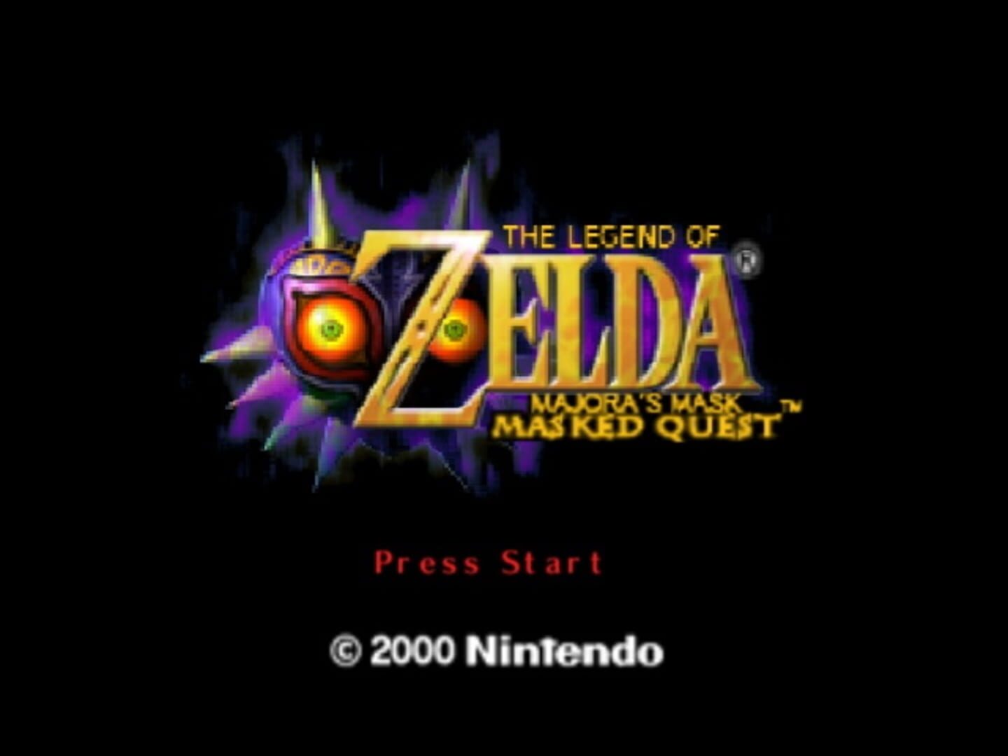 Foto do jogo The Legend of Zelda: Majora's Mask - Masked Quest