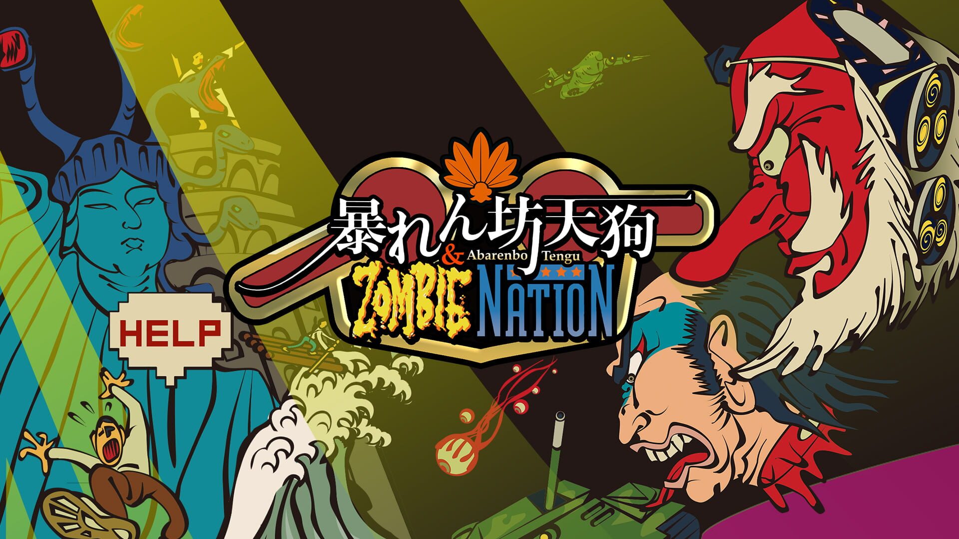 Foto do jogo Abarenbo Tengu & Zombie Nation
