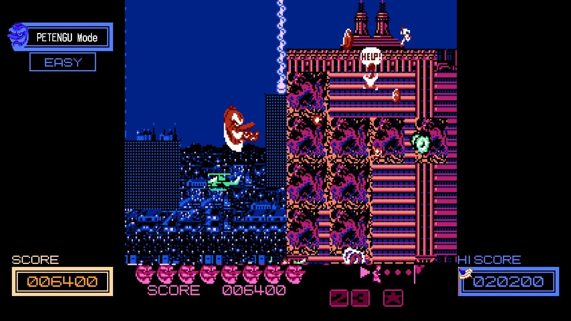 Foto do jogo Abarenbo Tengu & Zombie Nation