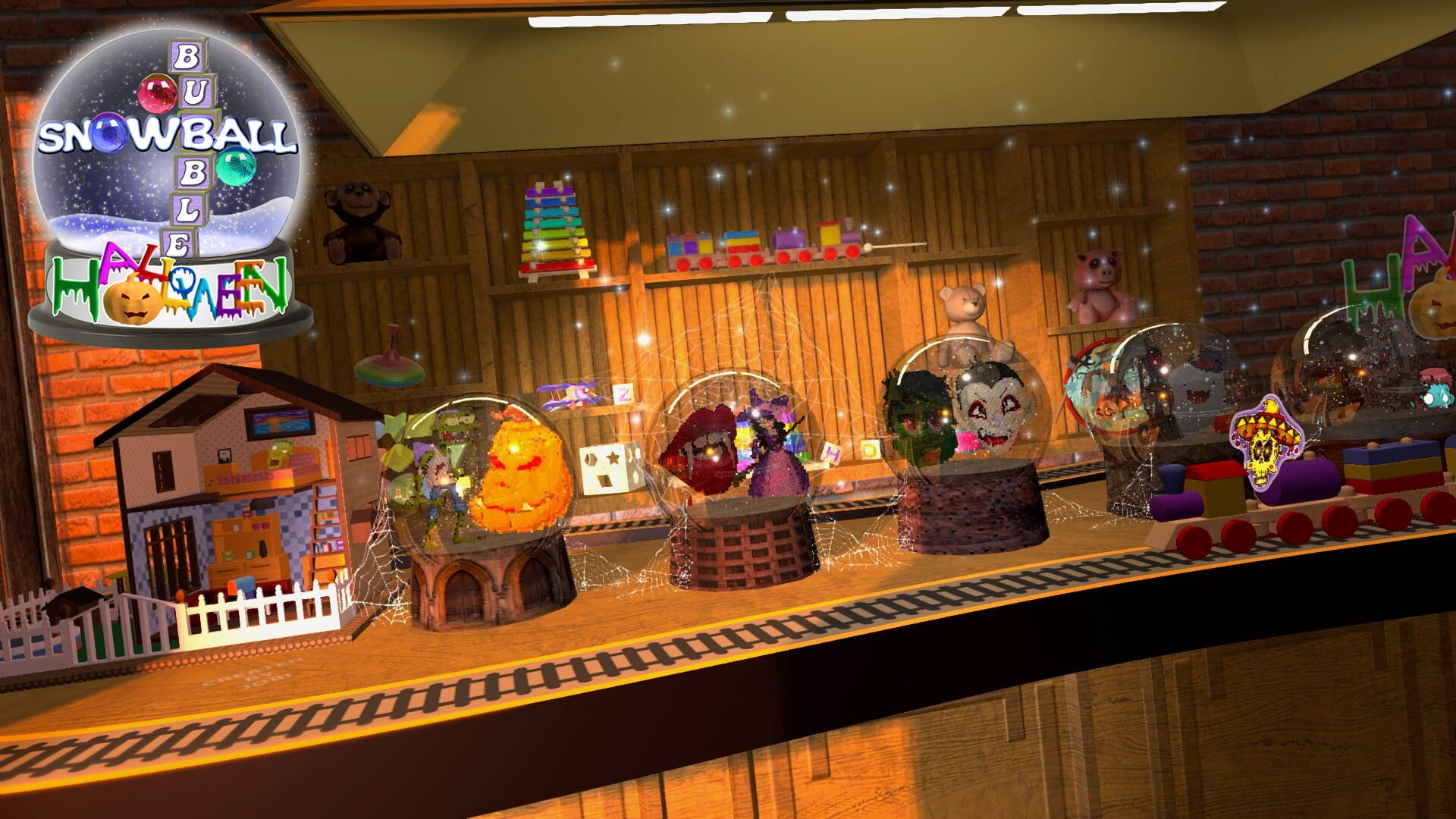 Foto do jogo Halloween Snowball Bubble