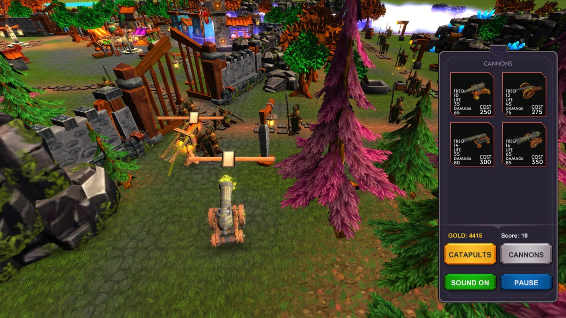Foto do jogo Medieval Tower Defense