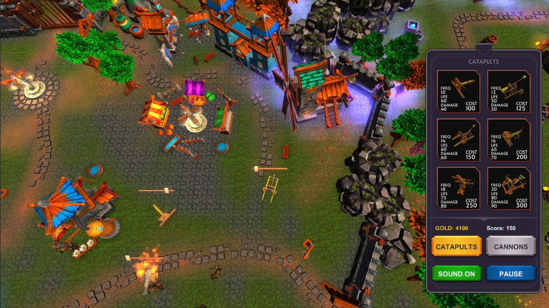 Foto do jogo Medieval Tower Defense