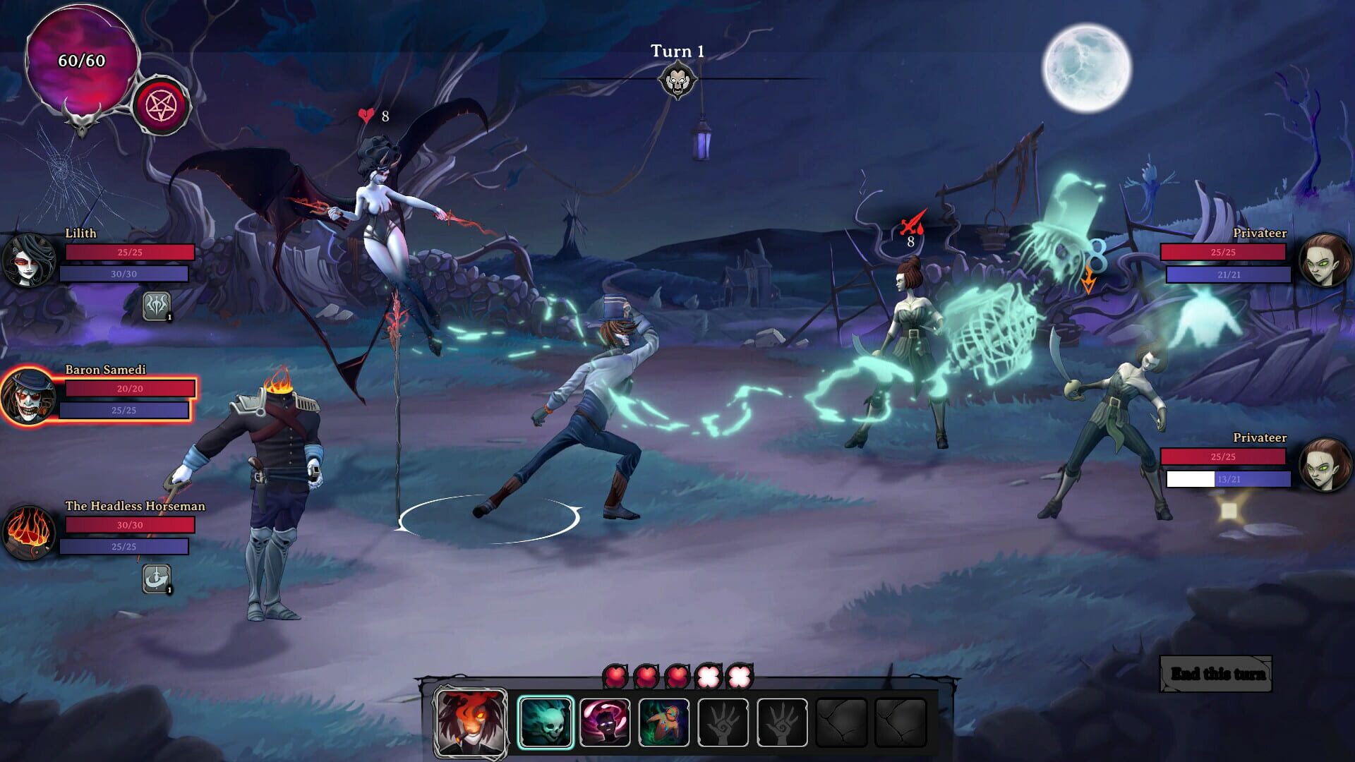 Foto do jogo Rogue Lords: Blood Moon Edition