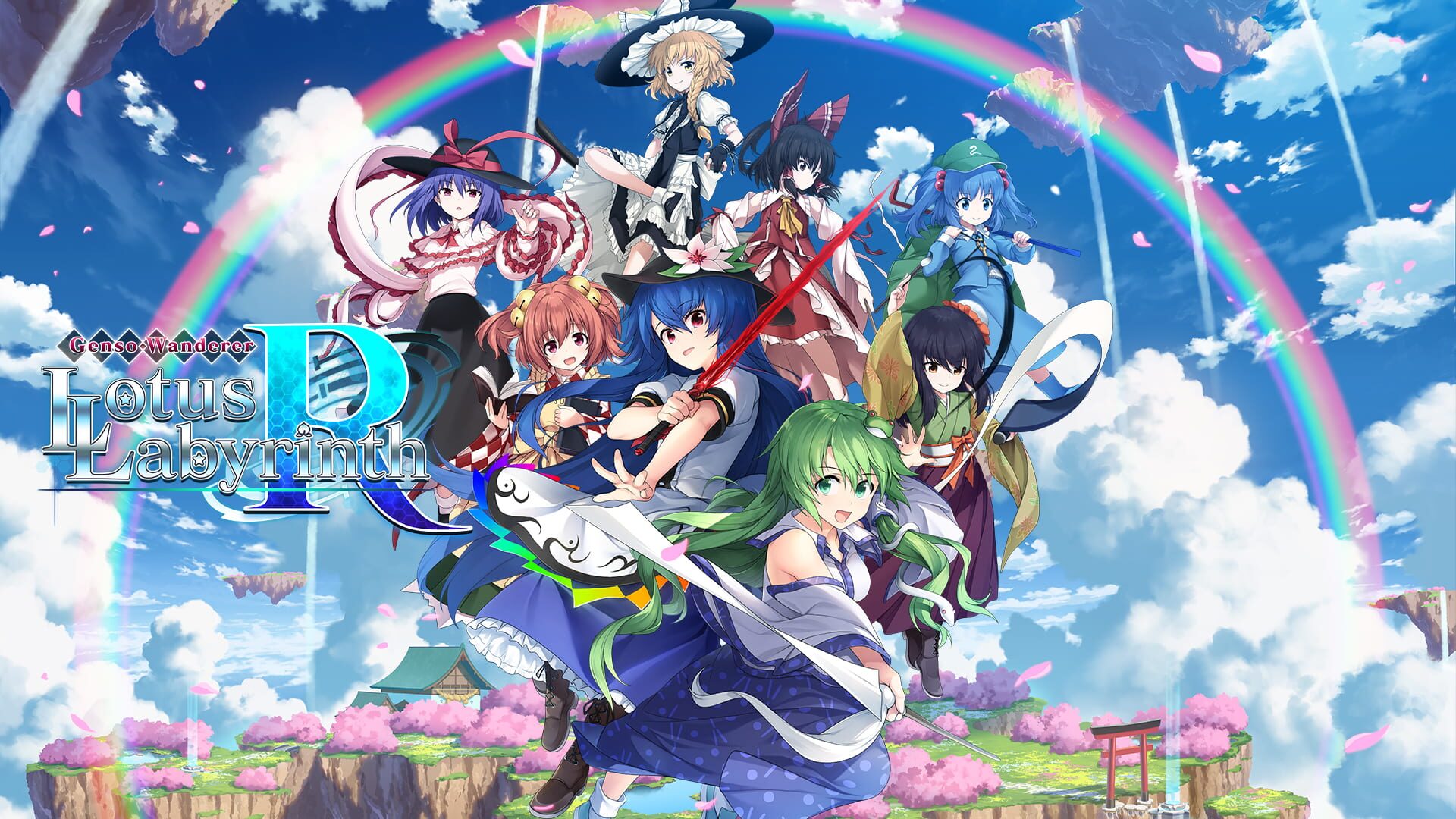 Foto do jogo Touhou Genso Wanderer: Lotus Labyrinth R