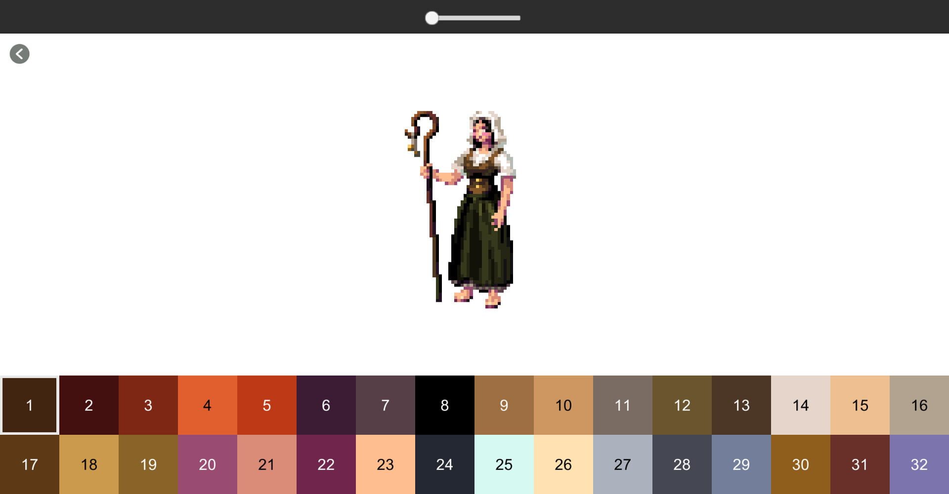 Foto do jogo Coloring Pixel: Fantasy Characters