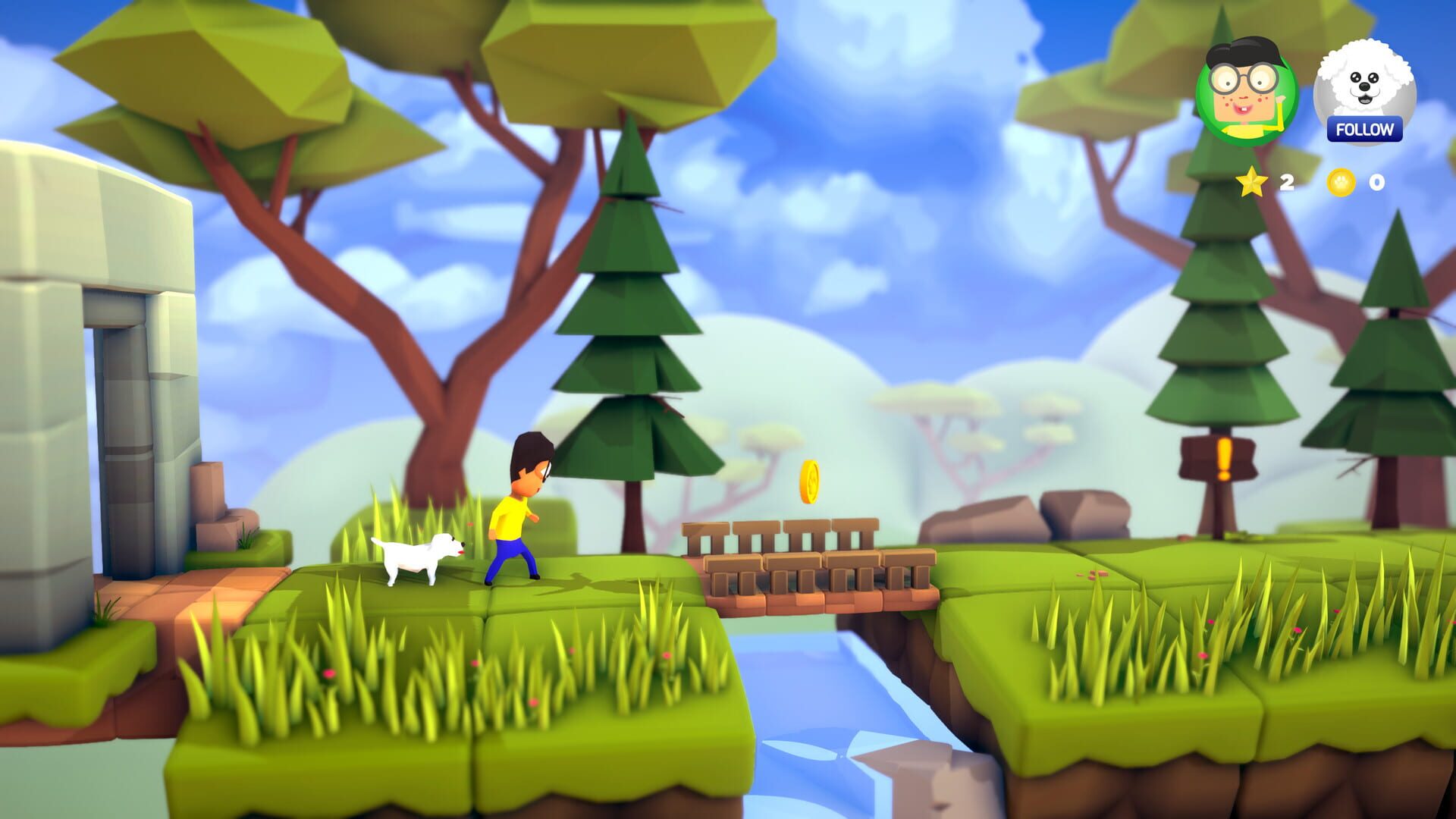 Foto do jogo Randy and Teddy Adventure Road