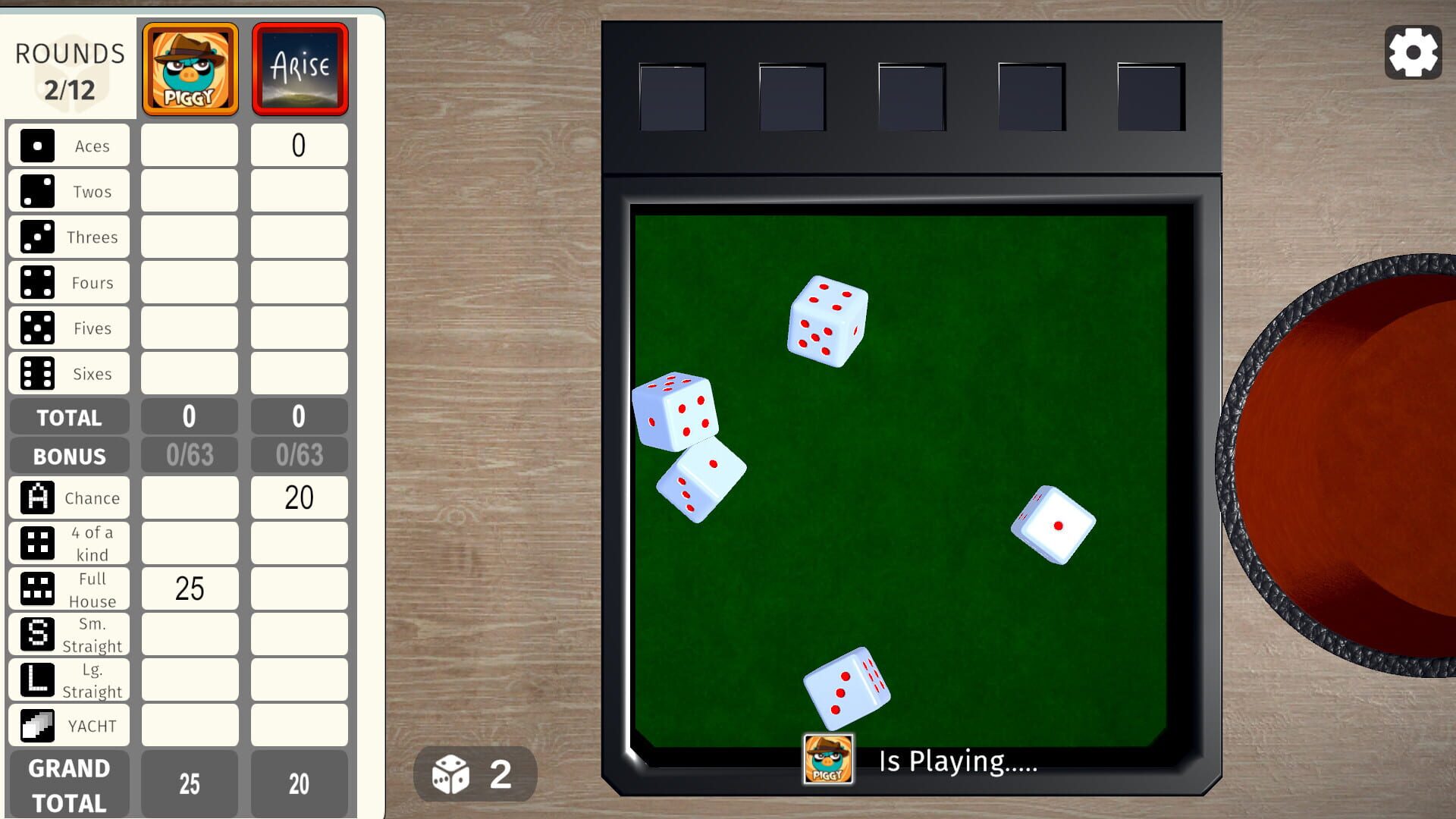 Foto do jogo Yacht Dice