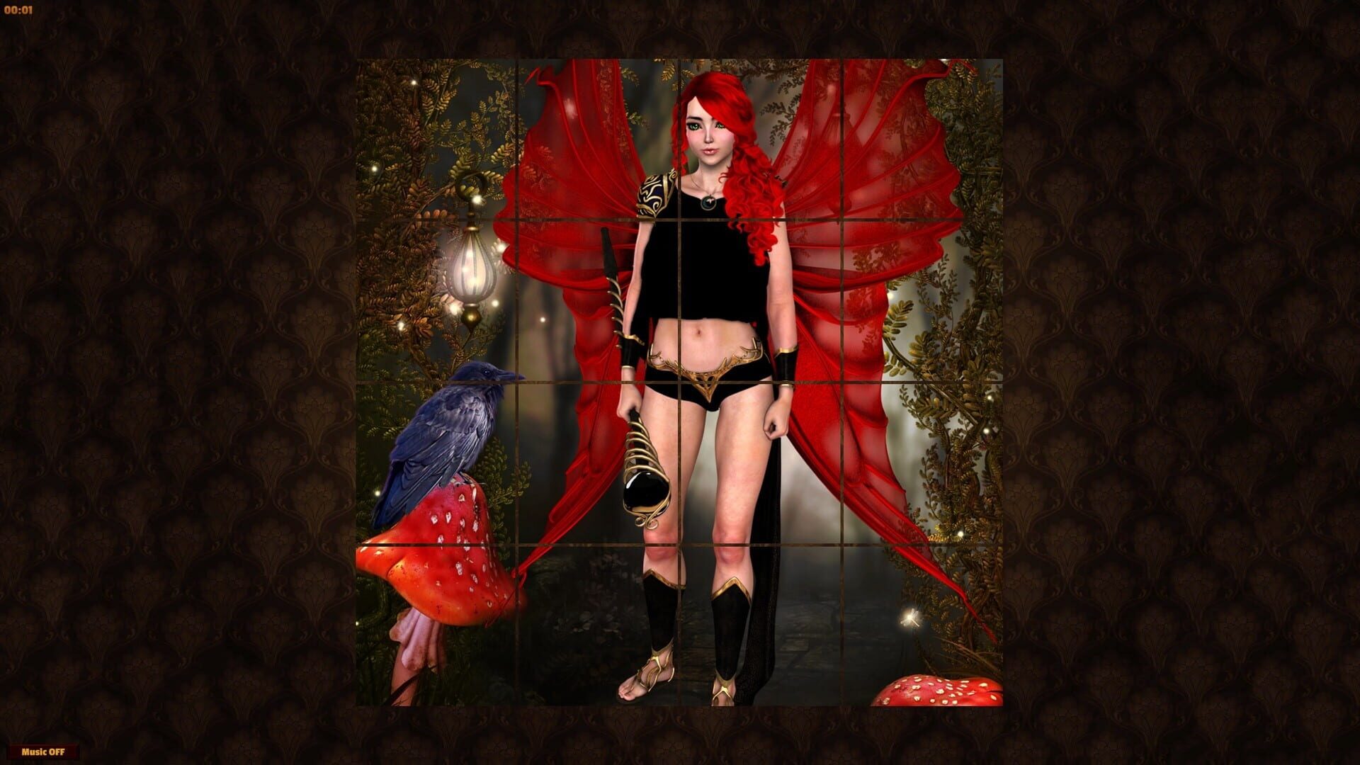 Foto do jogo Fantasy Sliding Puzzle 3