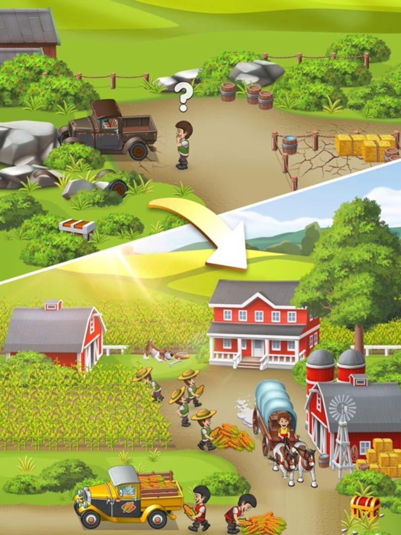 Foto do jogo Idle Farming Tycoon Empire