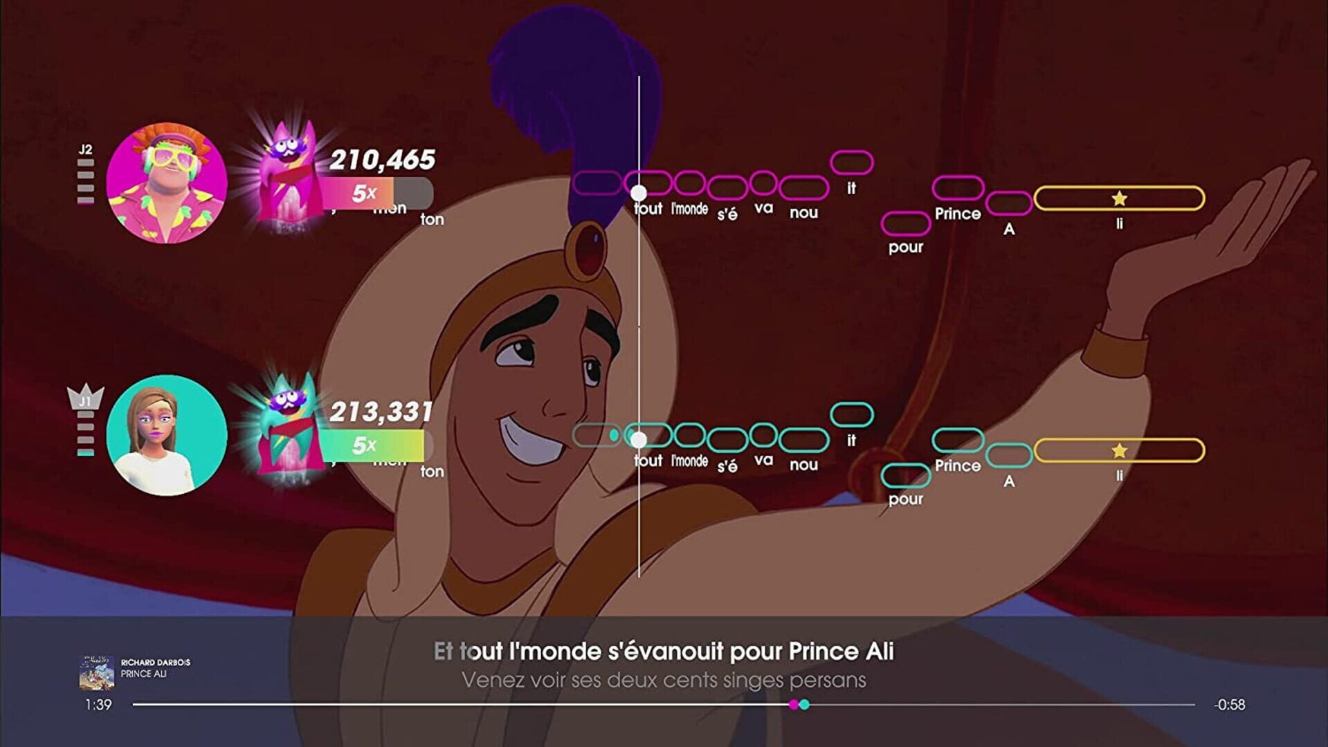 Foto do jogo Let's Sing 2022: French Version