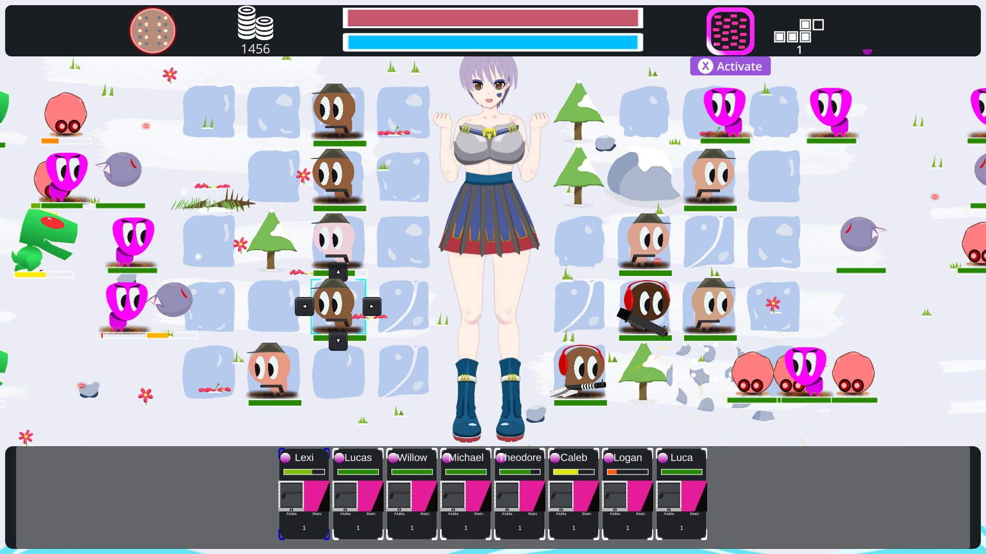 Foto do jogo Throb of Lovegirl: A Ero Waifu TD