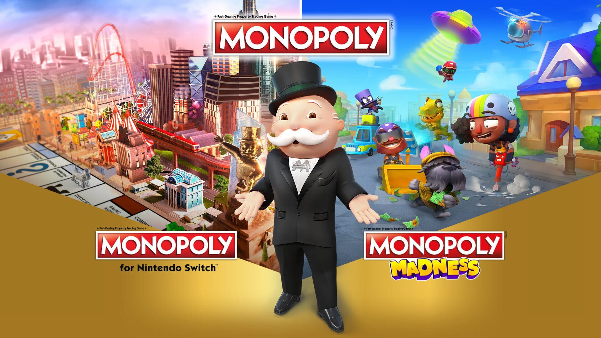 Foto do jogo Monopoly and Monopoly Madness