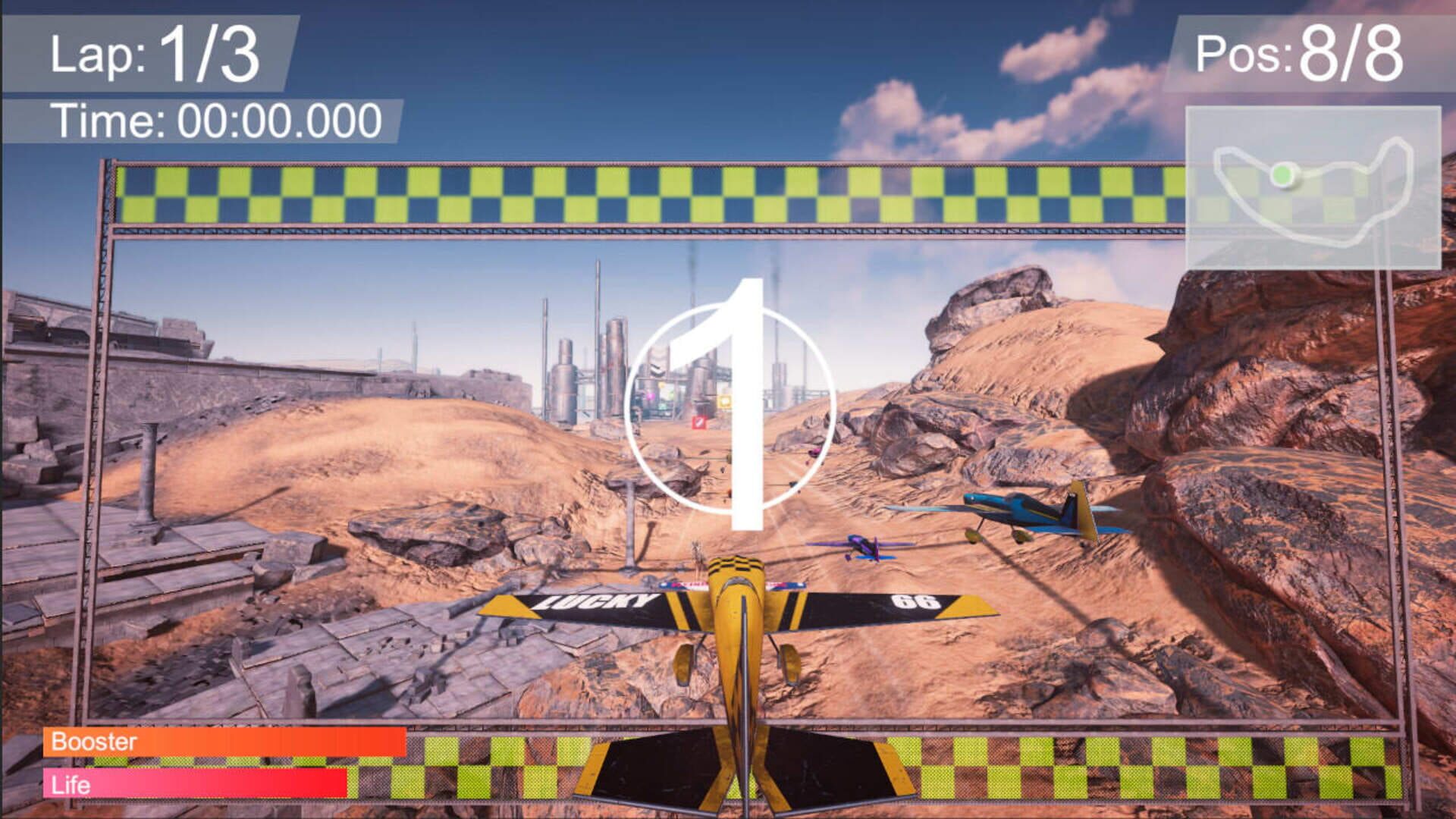 Foto do jogo Air Stunt Racing