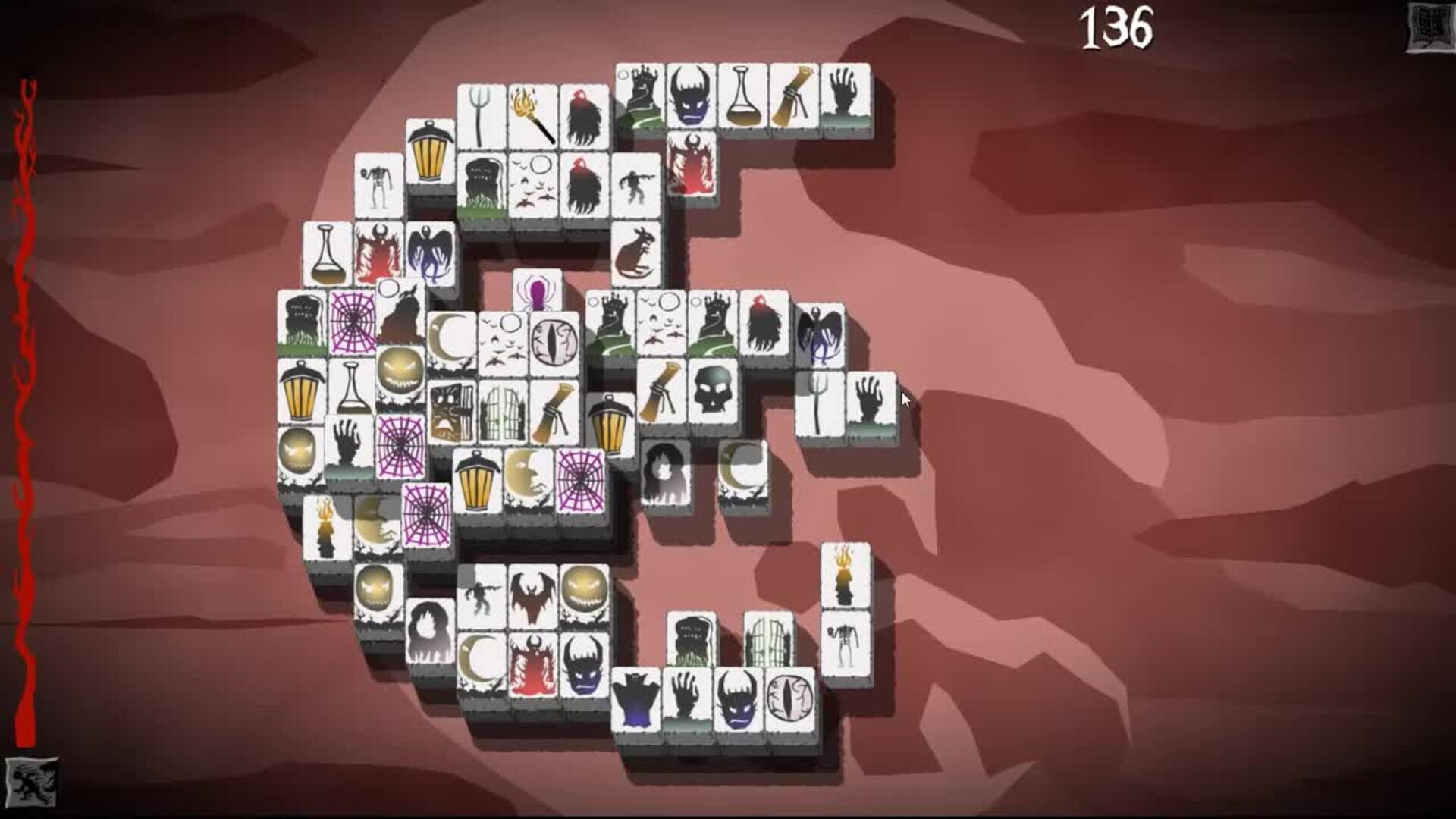 Foto do jogo Creepy Mahjong
