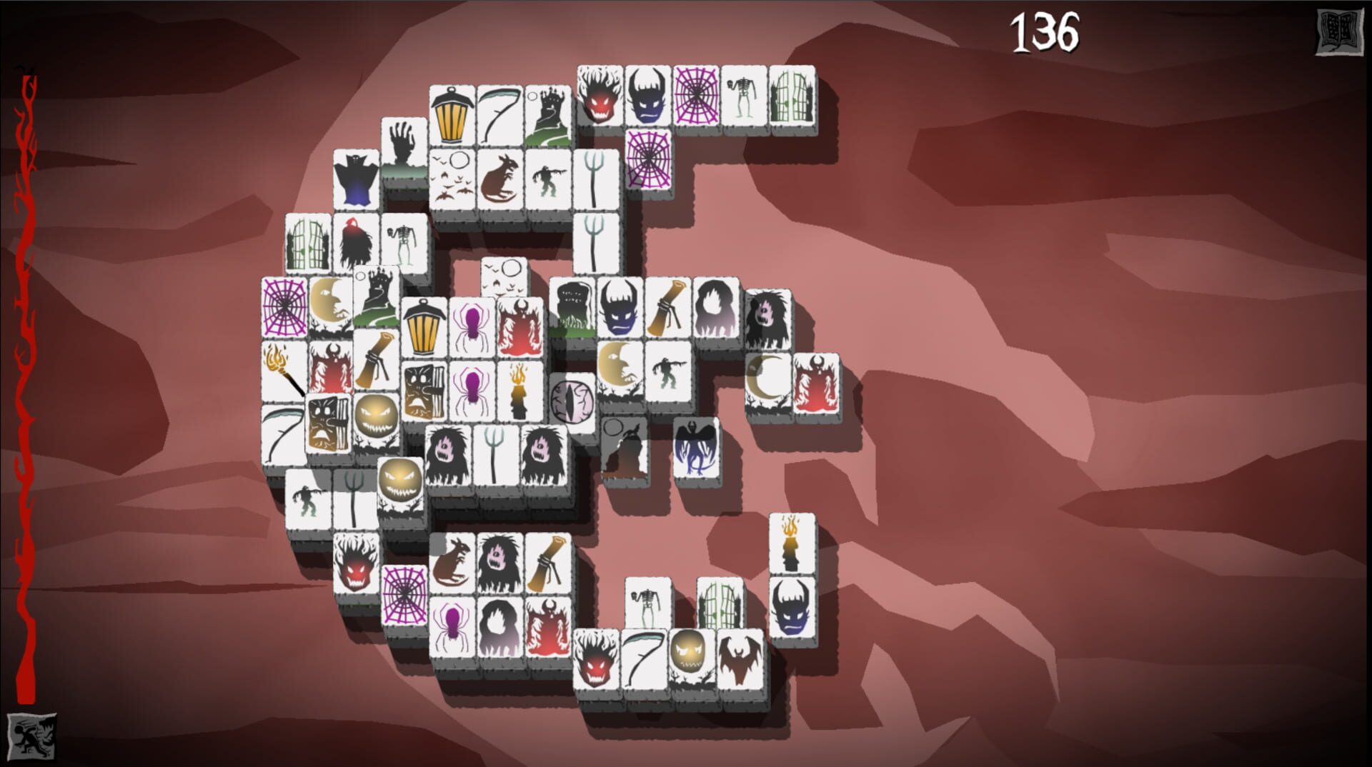 Foto do jogo Creepy Mahjong