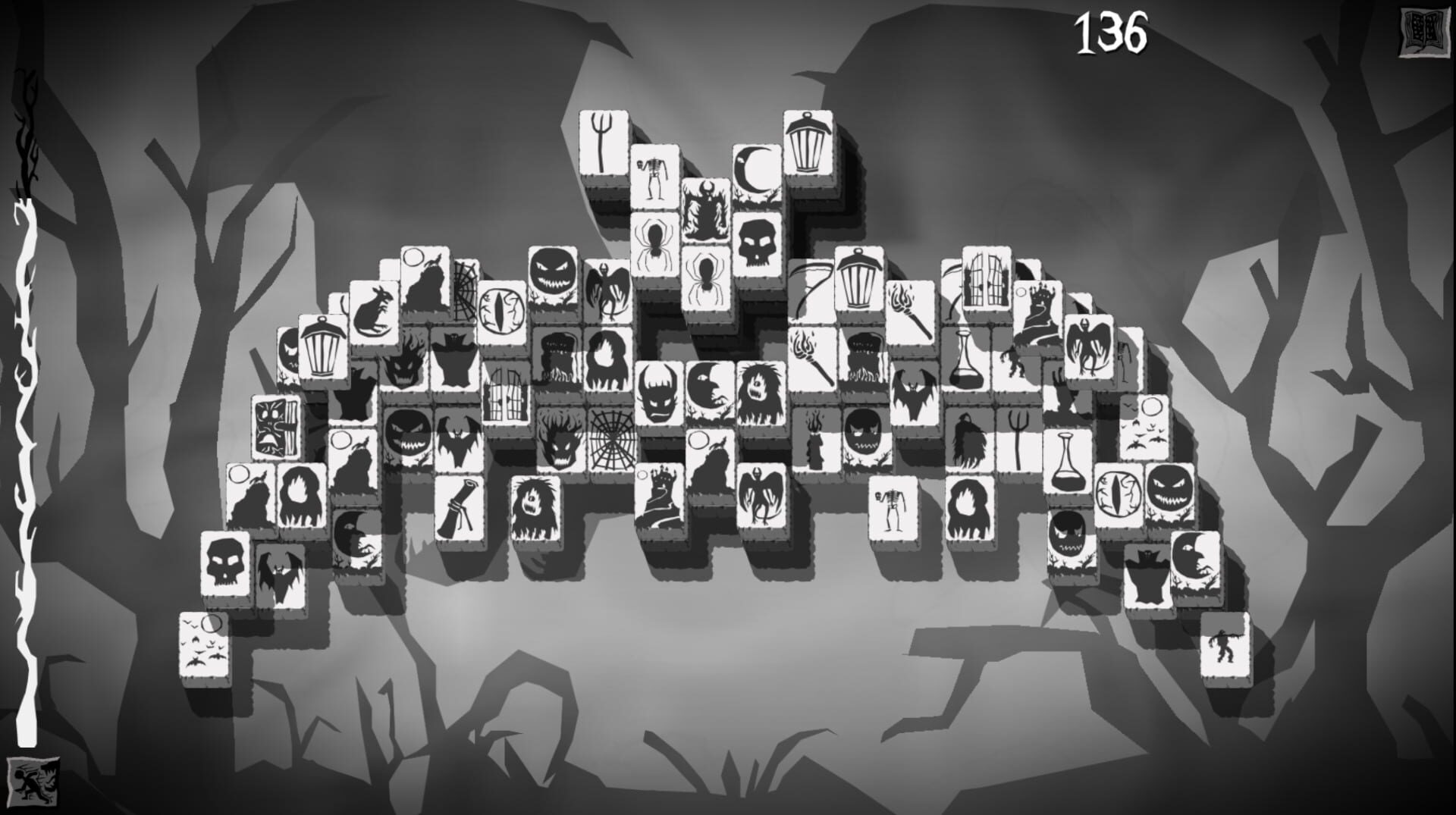 Foto do jogo Creepy Mahjong