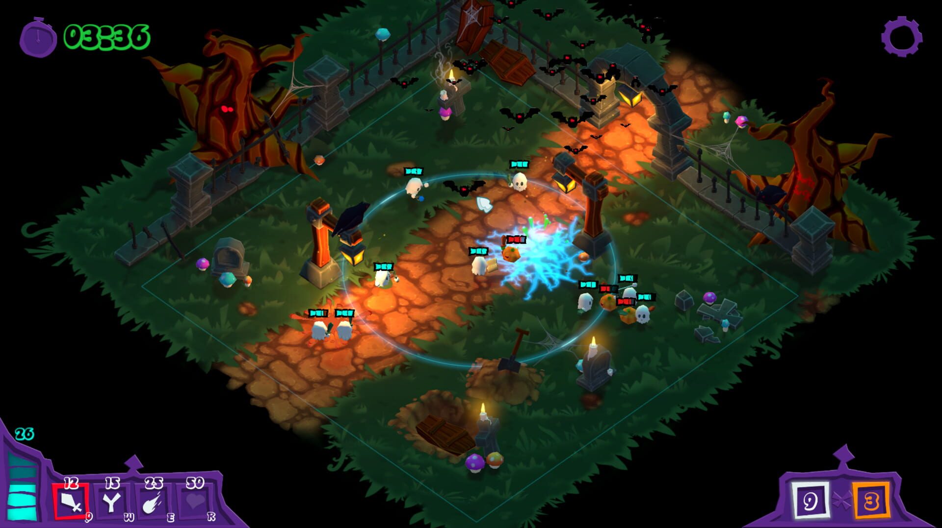 Foto do jogo Impious Pumpkins