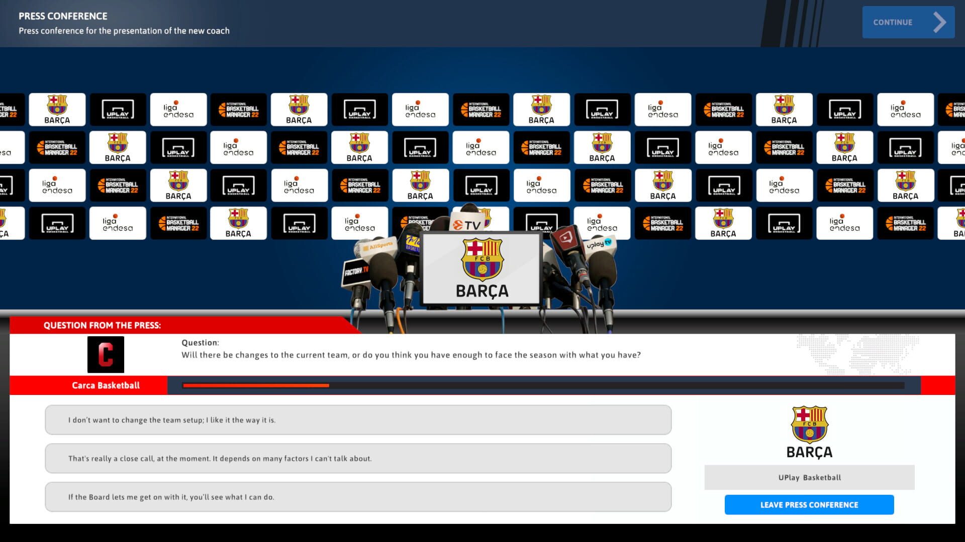 Foto do jogo International Basketball Manager 22