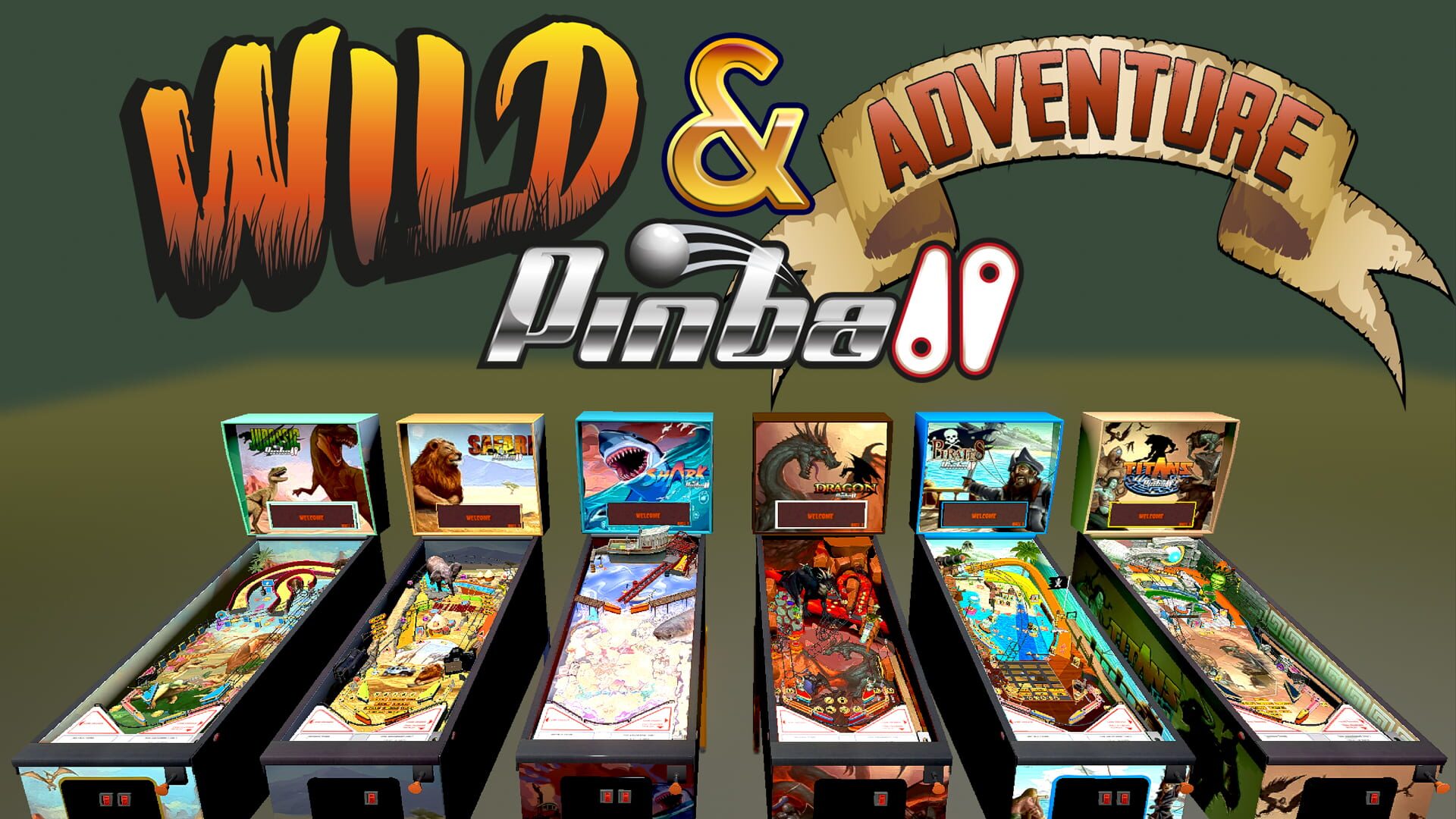 Foto do jogo Wild & Adventure Pinball