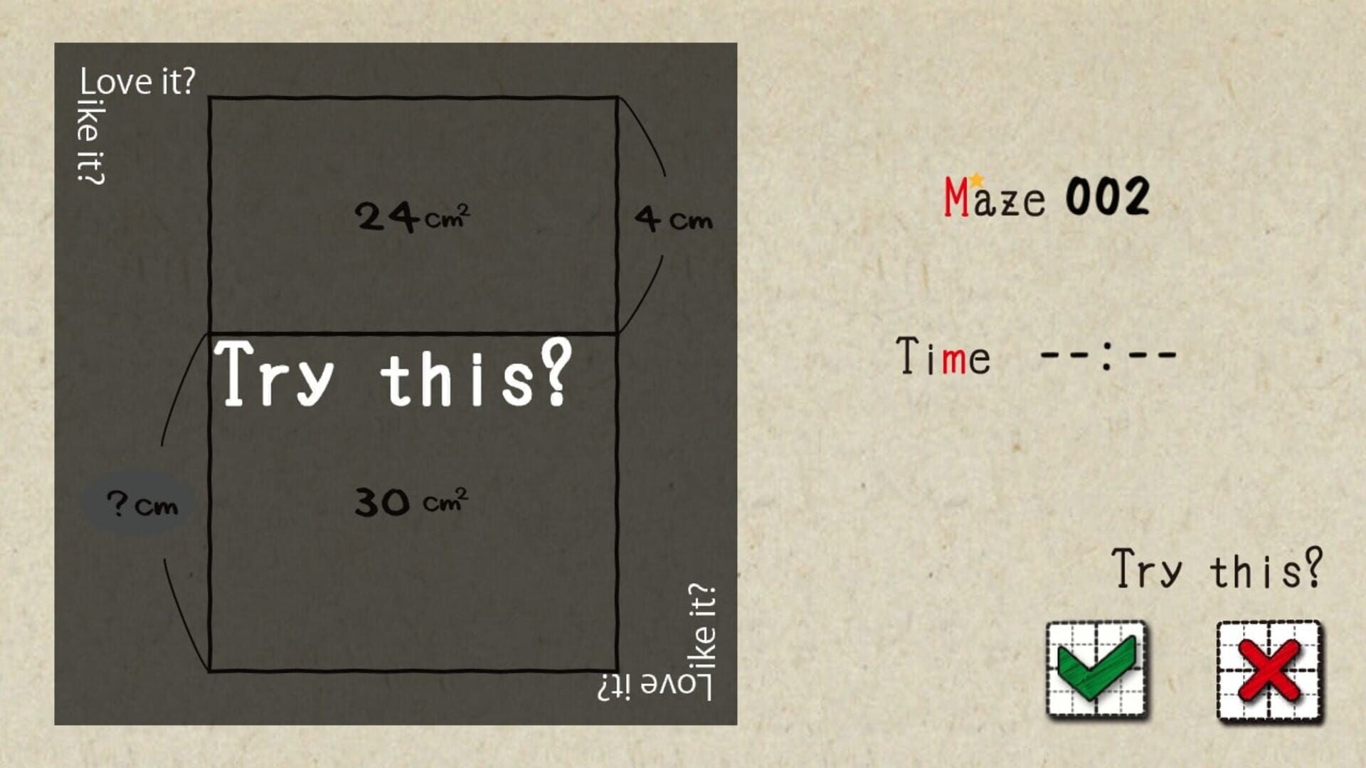 Foto do jogo Menseki: Area Maze puzzles
