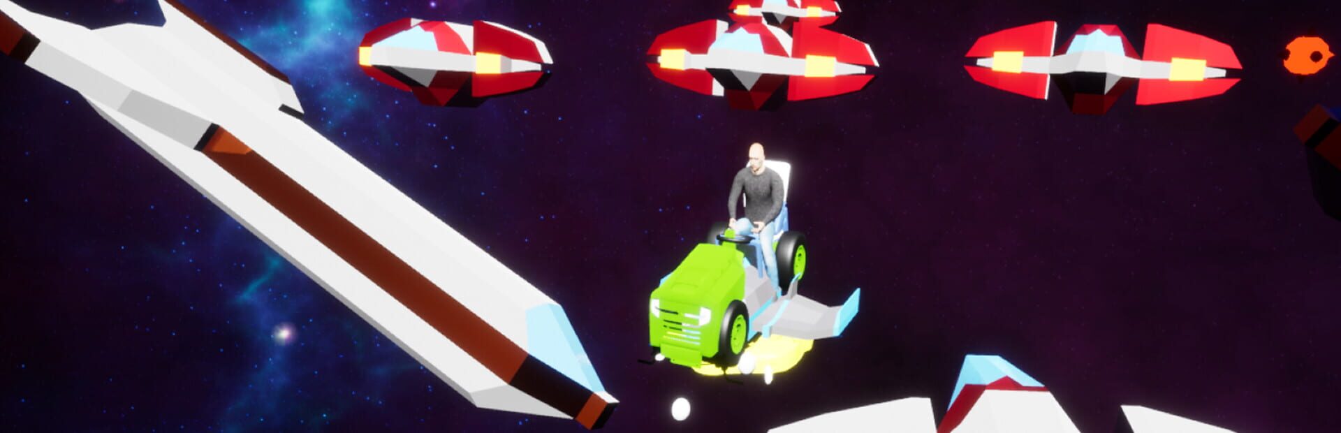 Foto do jogo Lawnmower Game: Space Fight